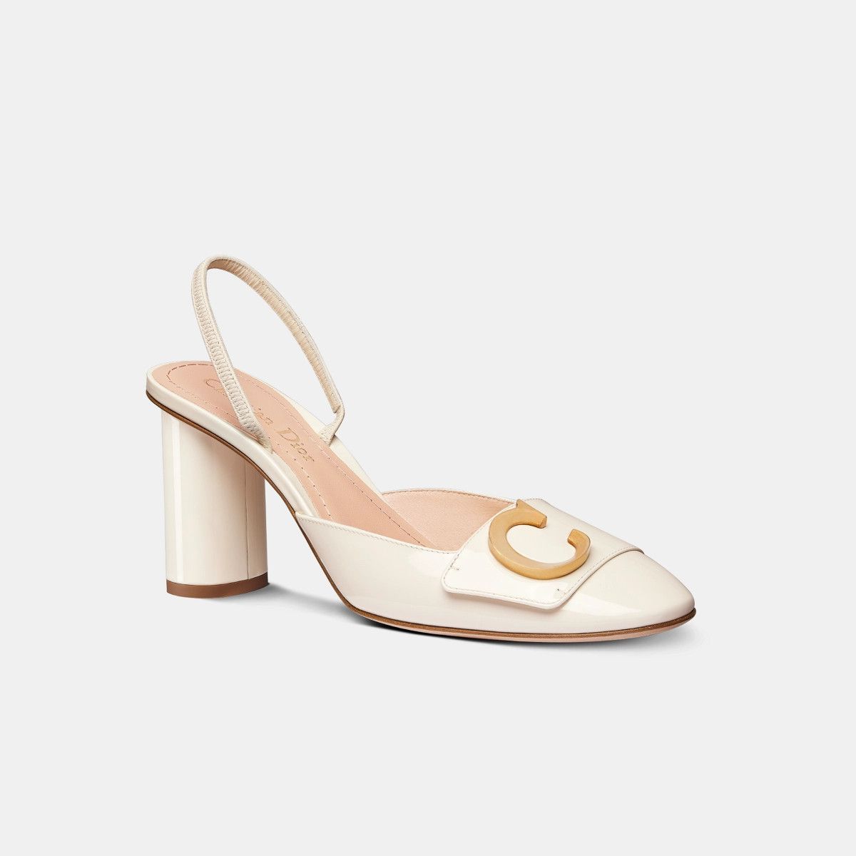 Dior o1bcso1str0225 Slingback Pump in White Size US 5 / IT 35 - 2 Thumbnail