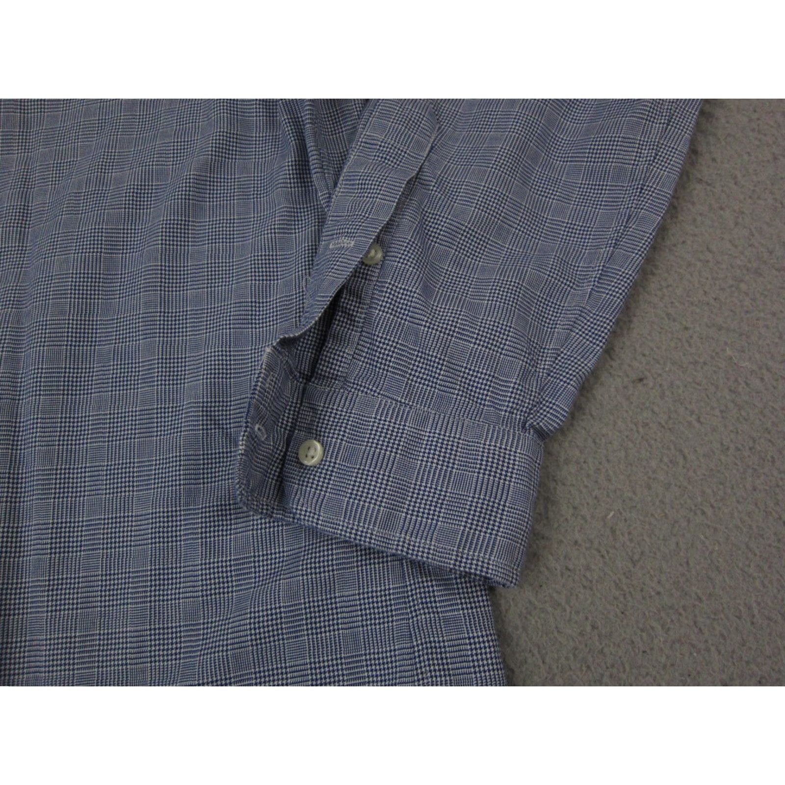 Ralph Lauren VINTAGE Ralph Lauren Shirt Adult Large Blue Yellow Pony Mens Plaid Westerton Size US L / EU 52-54 / 3 - 6 Thumbnail