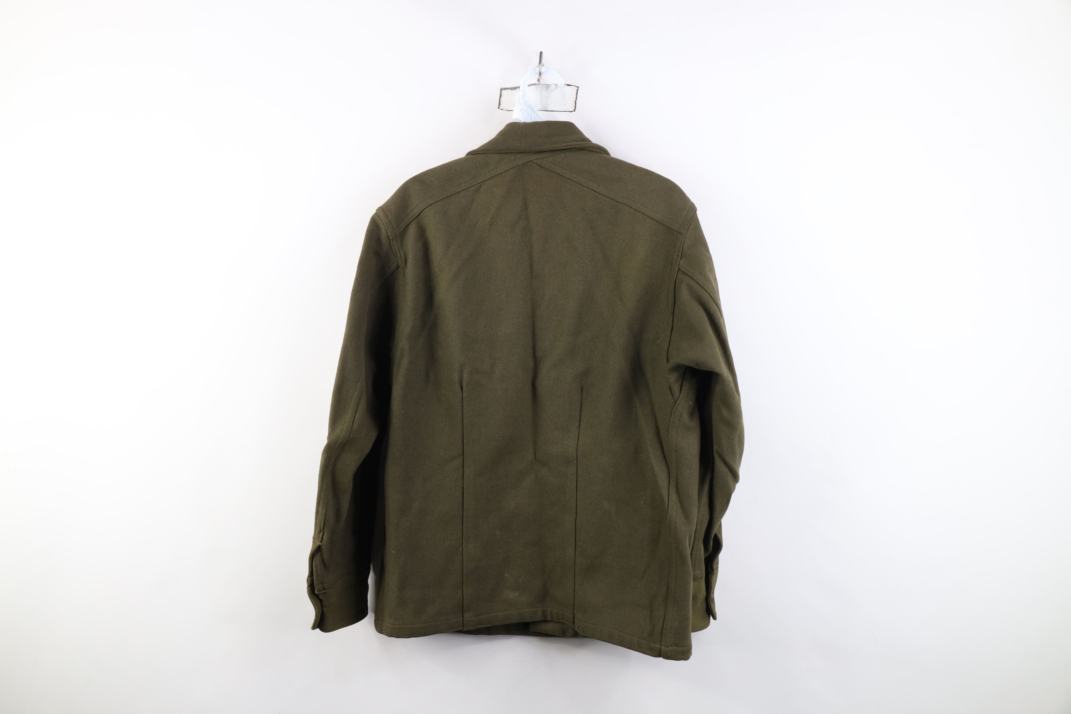 Vintage Vintage 50s Korean War 108 Wool Field Shirt Jacket USGI Size US S / EU 44-46 / 1 - 15 Thumbnail