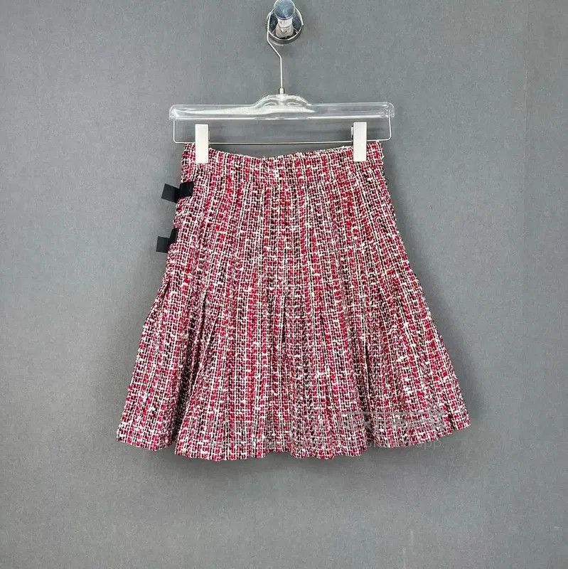 Max Mara MaxMara Red Cotton Half Skirt . Size 26" / US 2 / IT 38 - 2 Thumbnail