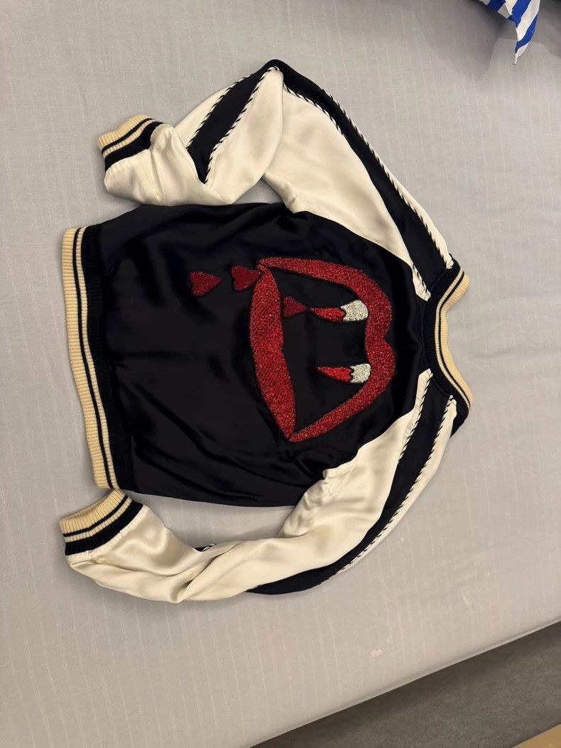 Saint Laurent Paris Saint Laurent Paris Bloodtooth baseball jacket-2506 Size US S / EU 44-46 / 1 - 1 Thumbnail