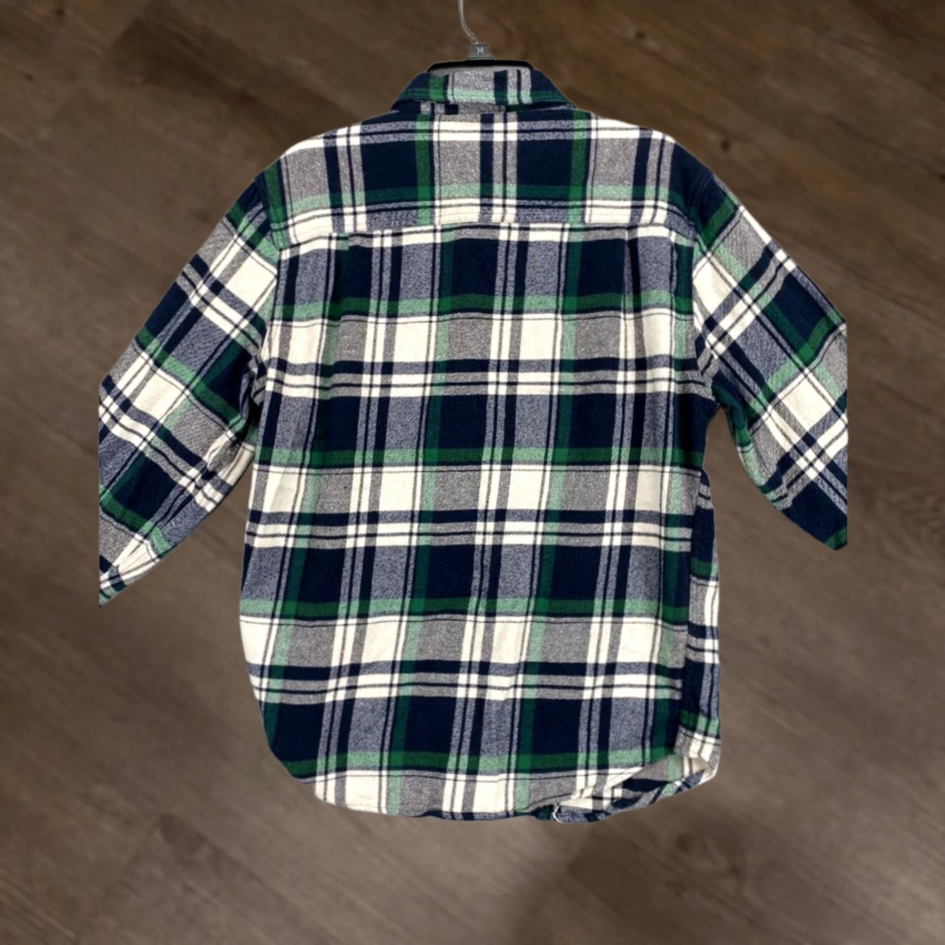 Vintage Woolrich Flannel Shirt Mens Medium Green Plaid Pockets Button Down Casual Shirt Size US M / EU 48-50 / 2 - 1 Thumbnail