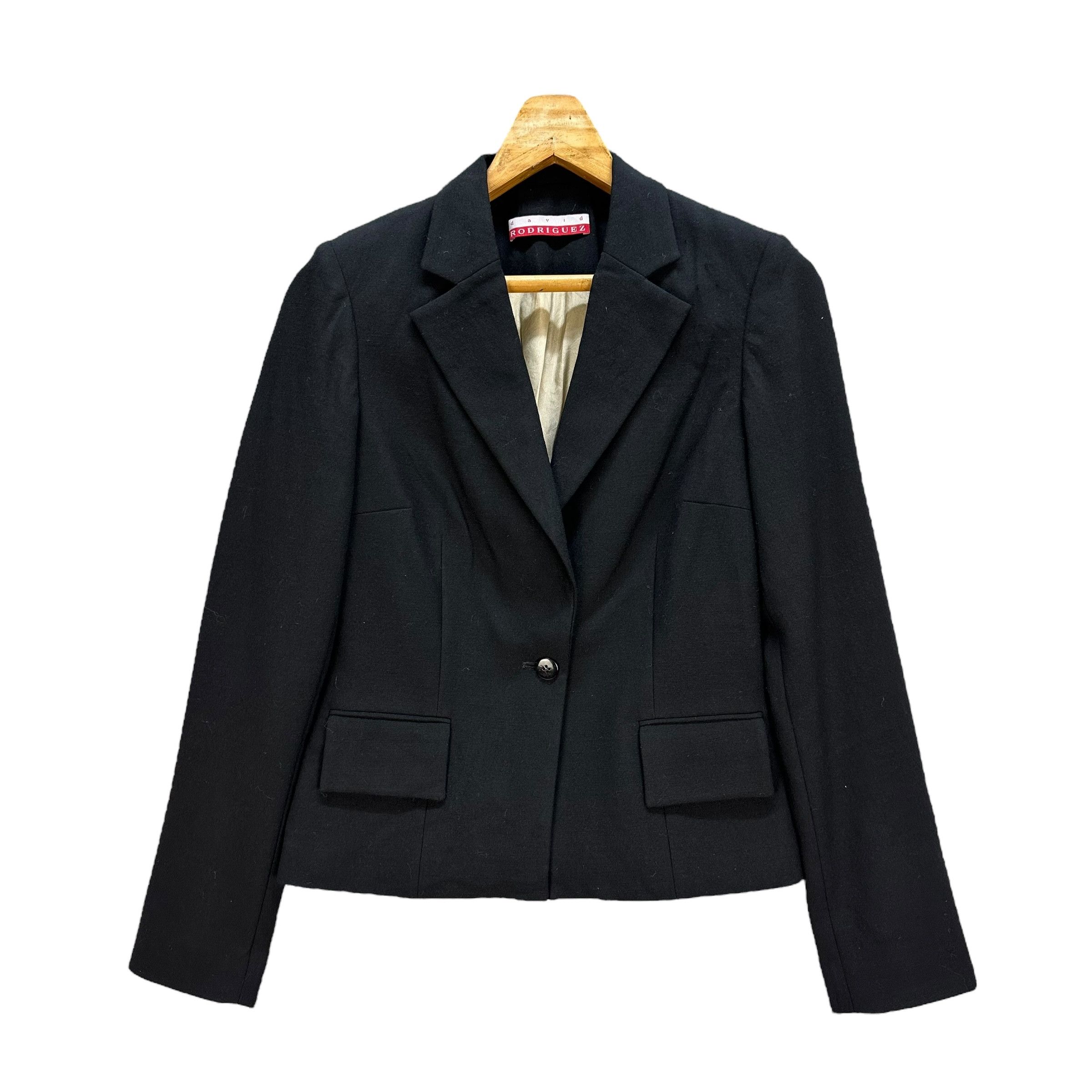 Japanese Brand DAVID RODRIGUEZ Rare Design Suit Jacket Blazer #A16-392 Size S / US 4 / IT 40 - 3 Thumbnail