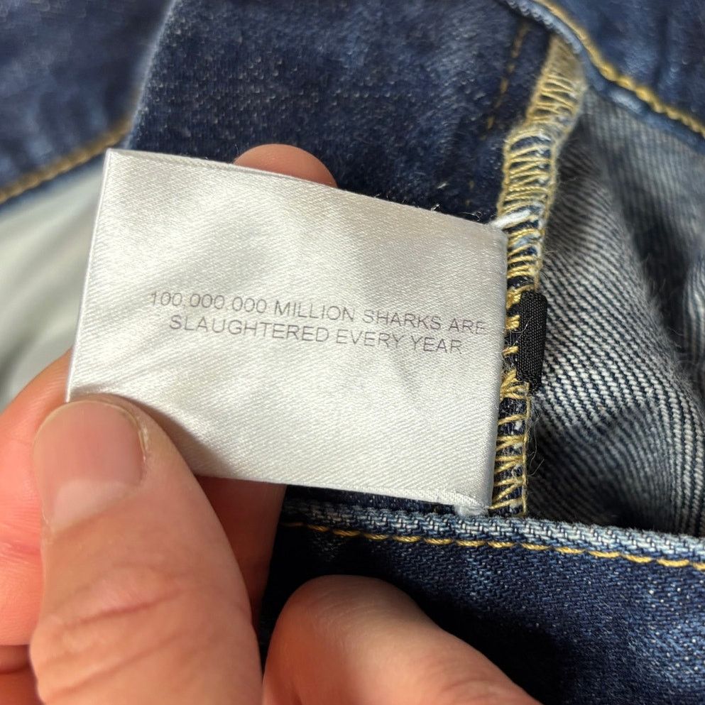 Noah Noah NYC Dark Wash Denim Jeans Men's 32x29 Made in Japan Size US 32 / EU 48 - 10 Thumbnail