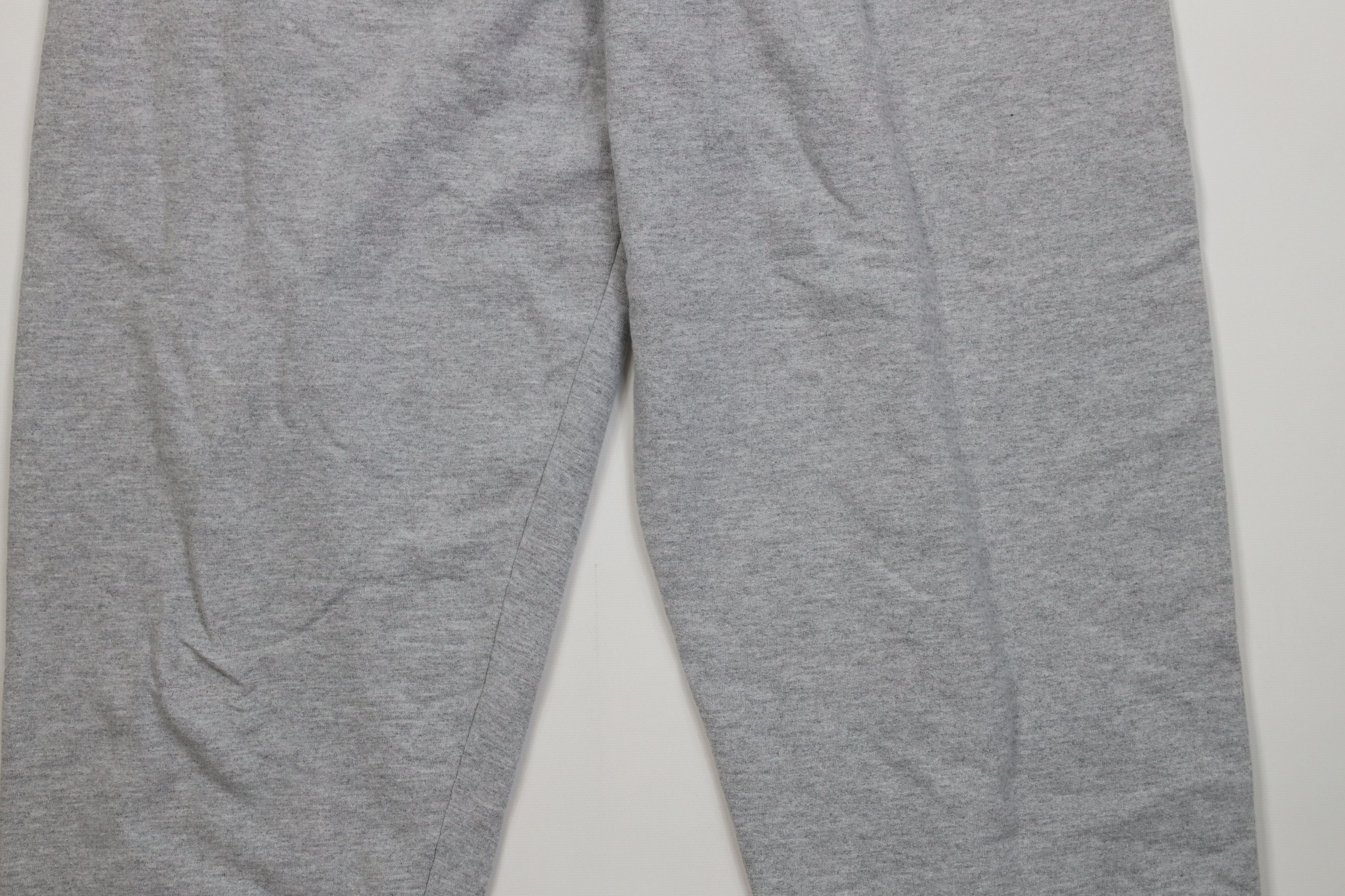 Vintage Vintage 90s Streetwear Sweatpants Joggers Heather Gray USA Size 30" / US 8 / IT 44 - 3 Thumbnail