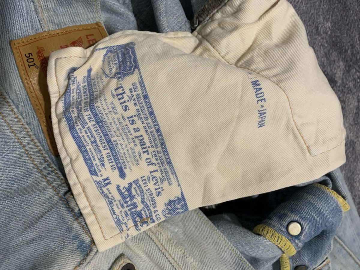 Levi's Denim pants Levi’s 501 ripped vintage Size US 32 / EU 48 - 8 Thumbnail