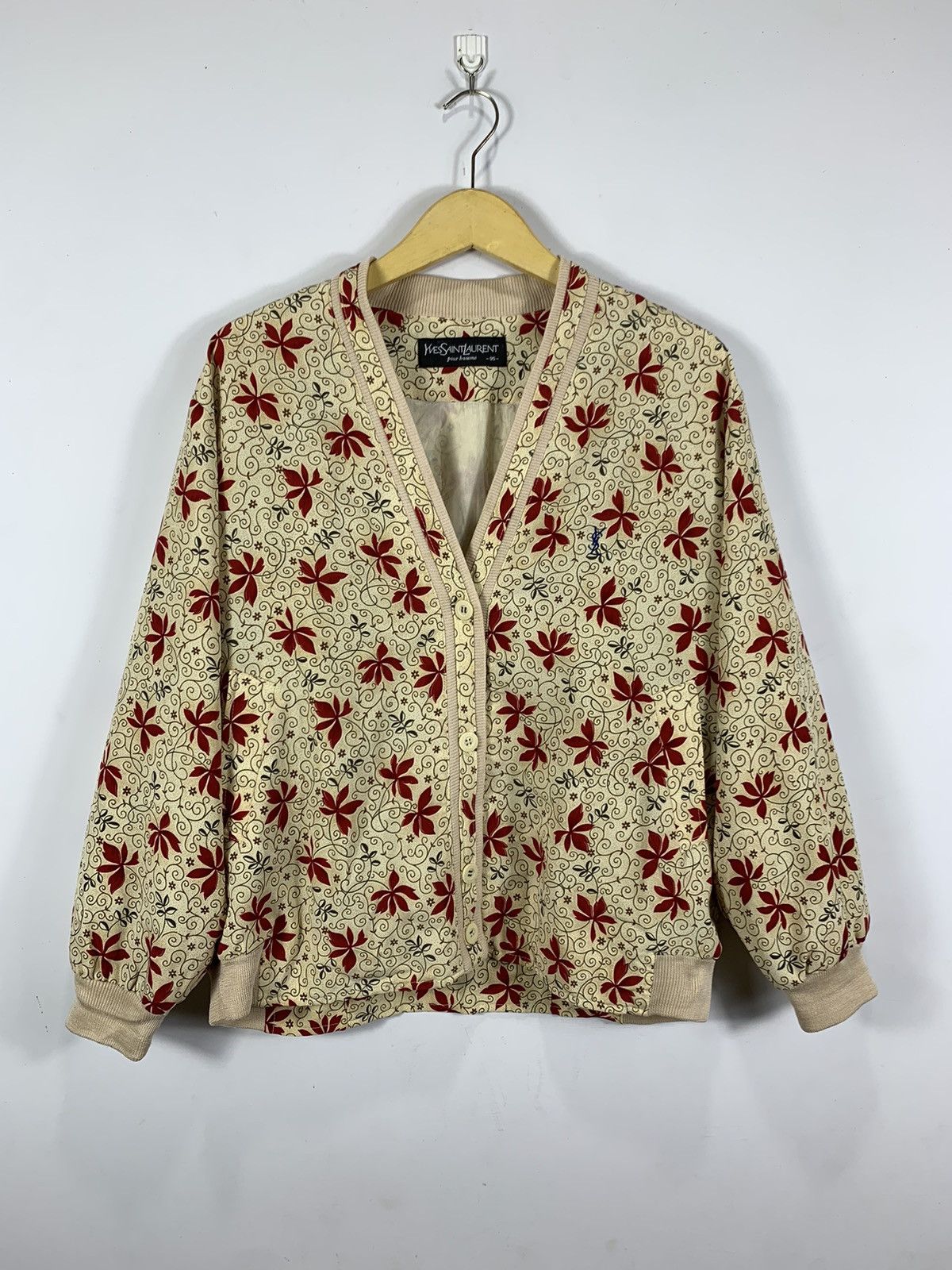 Vintage Yves Saint Laurent x Ysl Cardigan Jacket