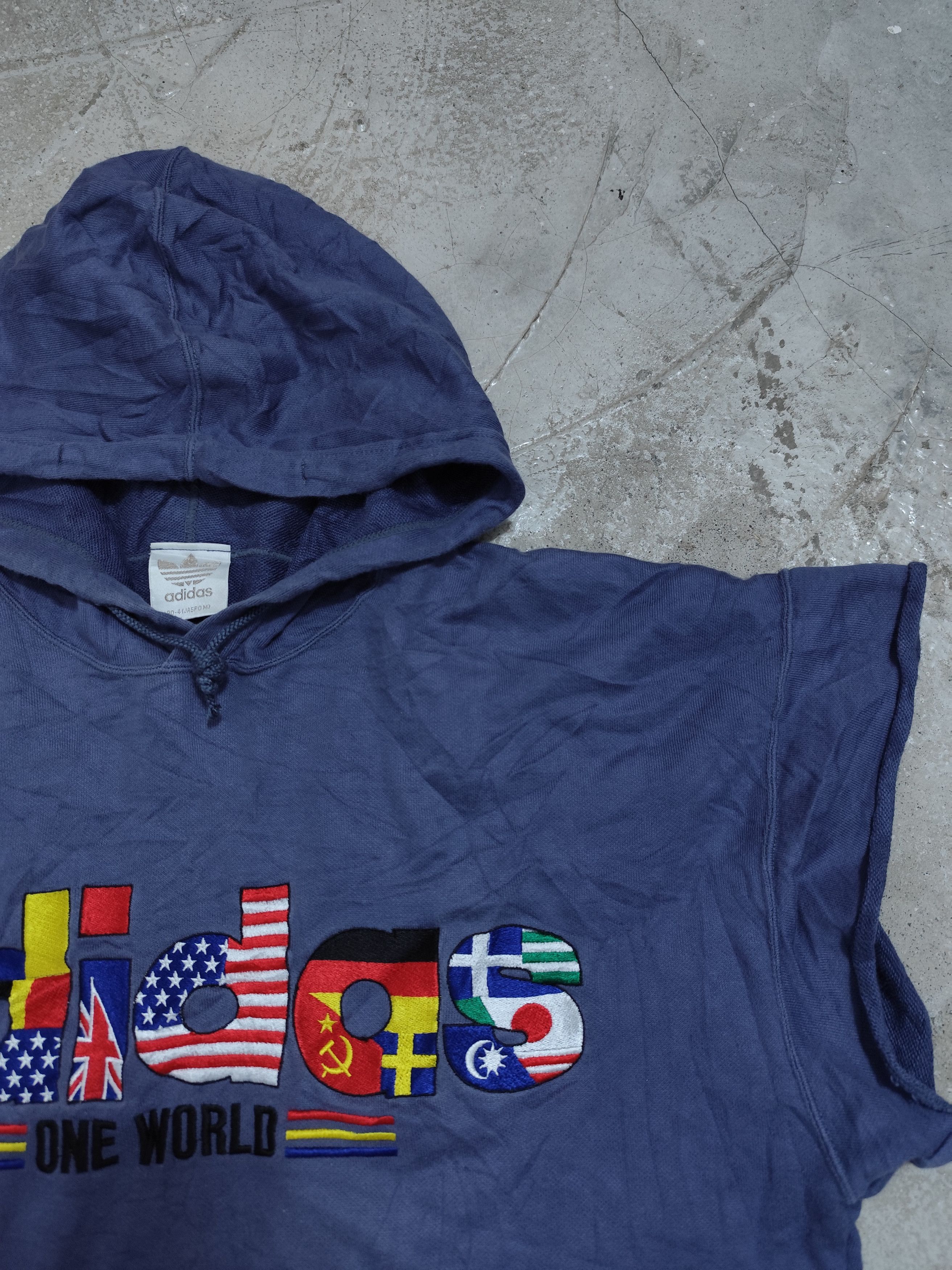 Adidas Vintage 90s Adidas embroidery country flag Size US M / EU 48-50 / 2 - 5 Thumbnail