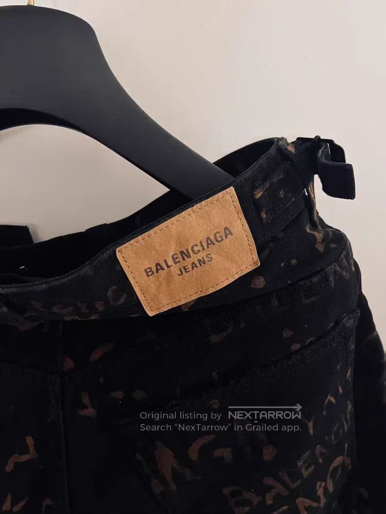 Balenciaga Balenciaga size S Distressed Print Shorts Size US 27 - 5 Thumbnail
