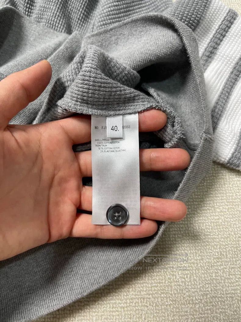 Thom Browne Thom Browne Gray hoodie Size S / US 4 / IT 40 - 4 Thumbnail