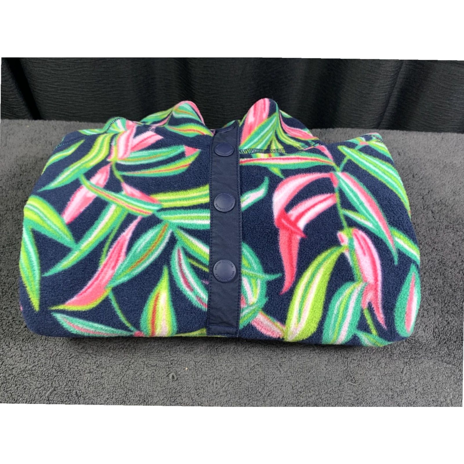 Tommy Bahama Tommy Bahama Floral Fleece Jacket Womens Medium Multicolor Size M / US 6-8 / IT 42-44 - 8 Thumbnail