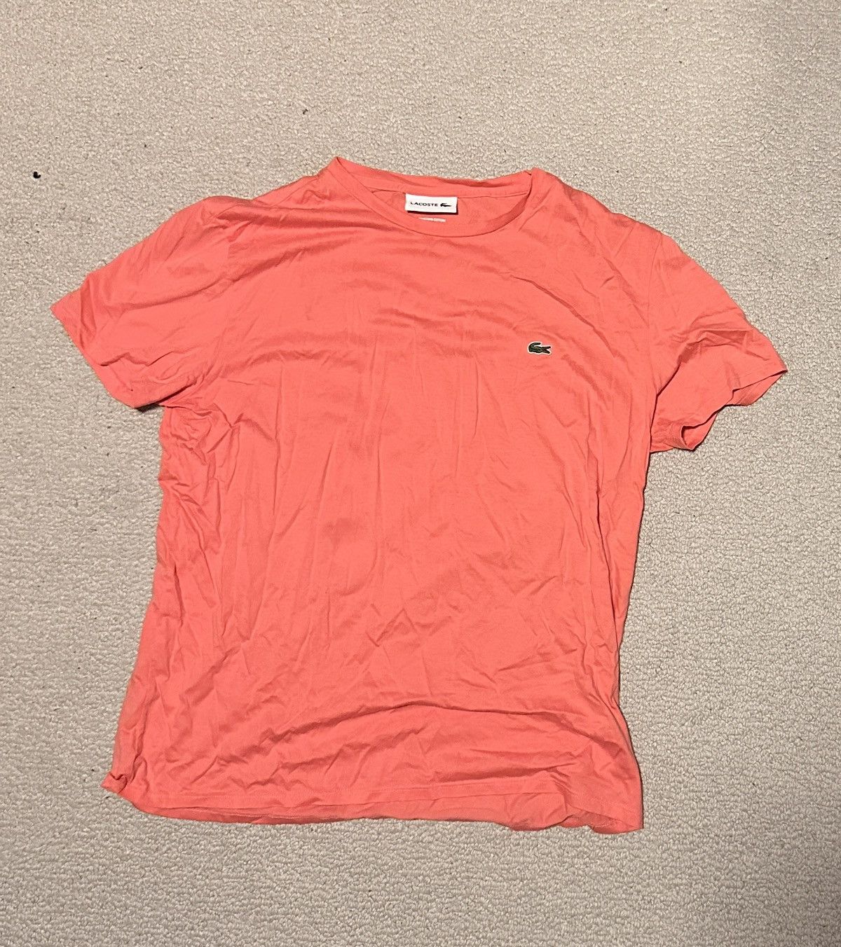 Pink colored Lacoste T-Shirt