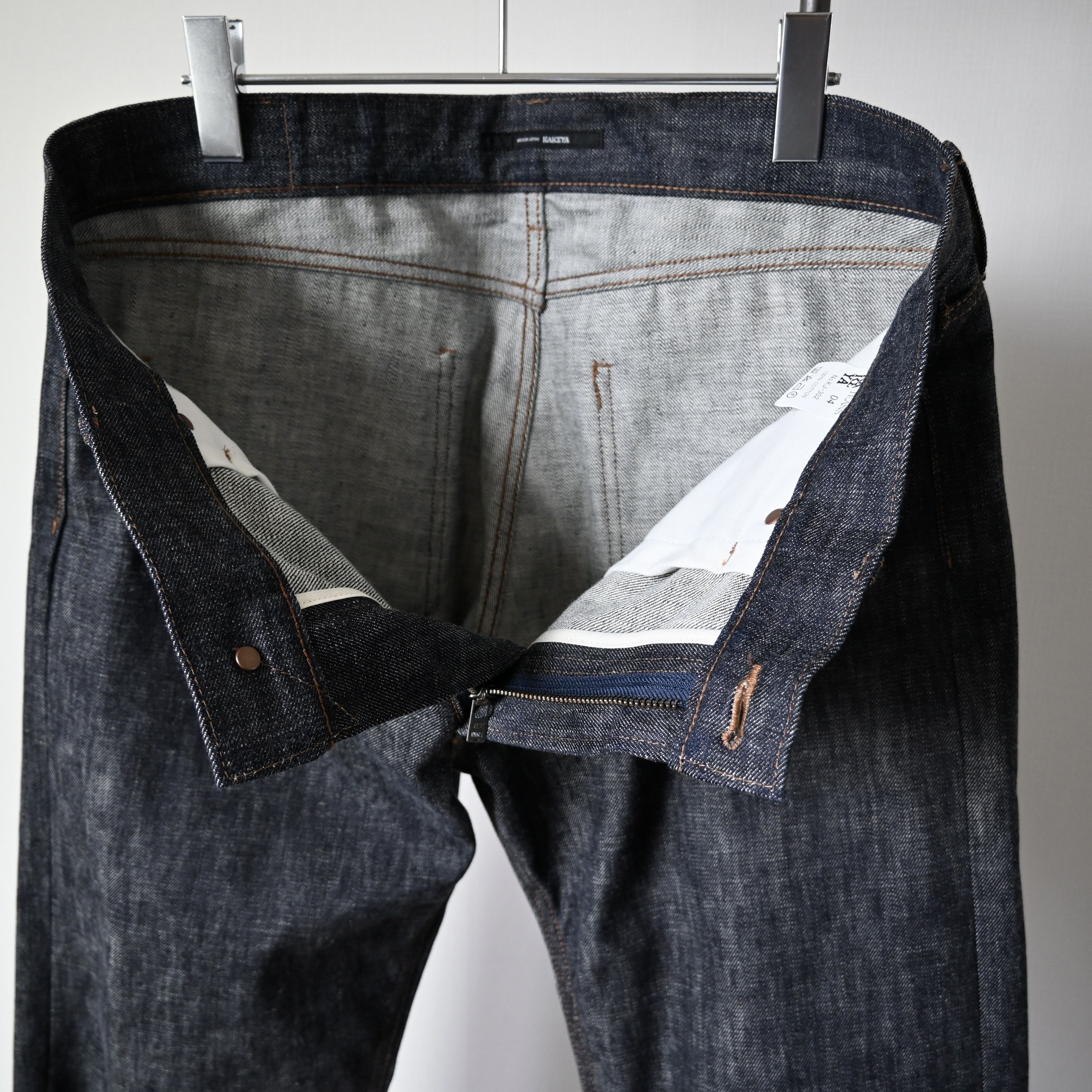 Japanese Brand MINT, Kakeya Jeans KJ-304 rigid denim jeans, made in Japan Size US 36 / EU 52 - 9 Thumbnail