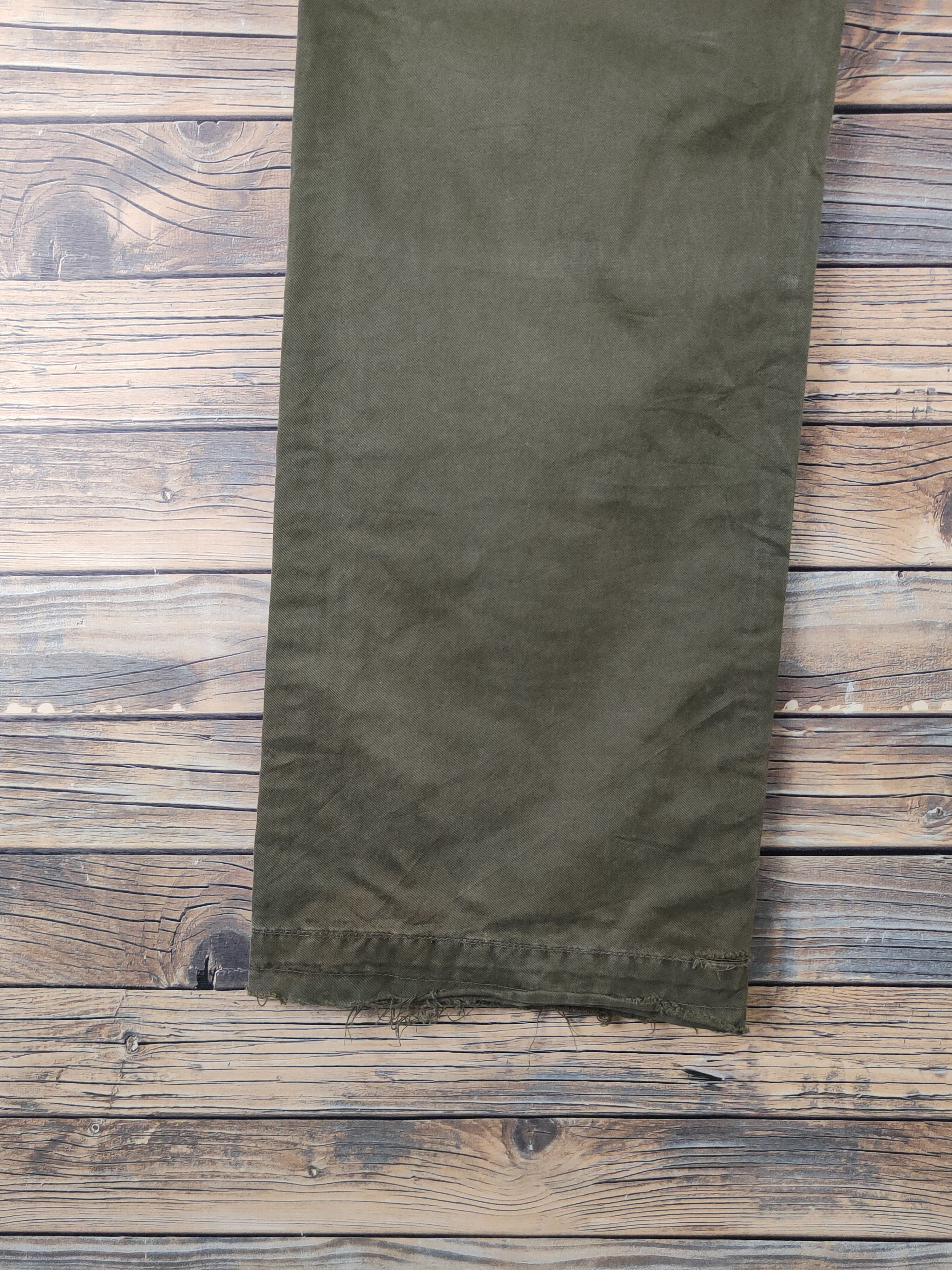 Japanese Brand DL Gap Dark Olive Multipocket Cargo Pants #2664 Size US 34 / EU 50 - 10 Thumbnail