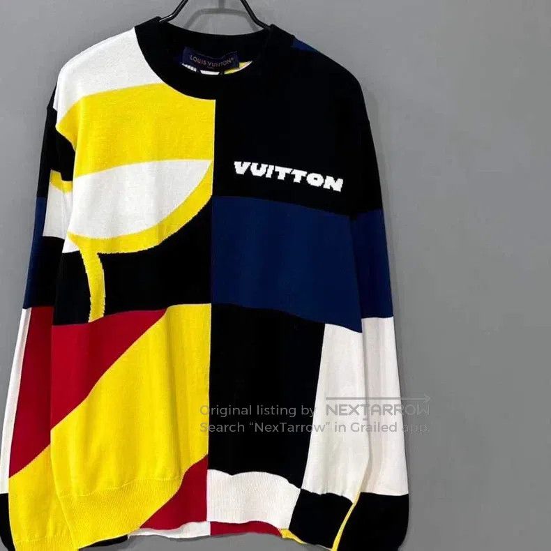 Louis Vuitton Louis Vuitton 25 new patchwork contrast long sleeves Size US M / EU 48-50 / 2 - 2 Thumbnail