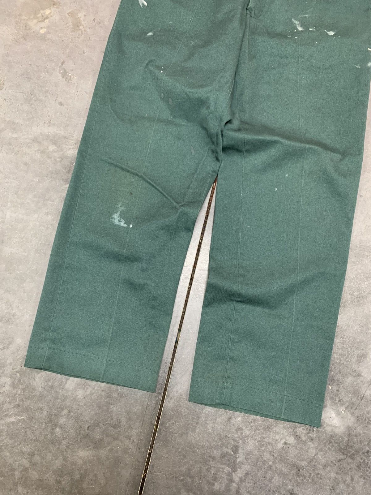 Vintage 70s Paint Splattered Work Pants ERD Grunge Size US 35 - 5 Thumbnail