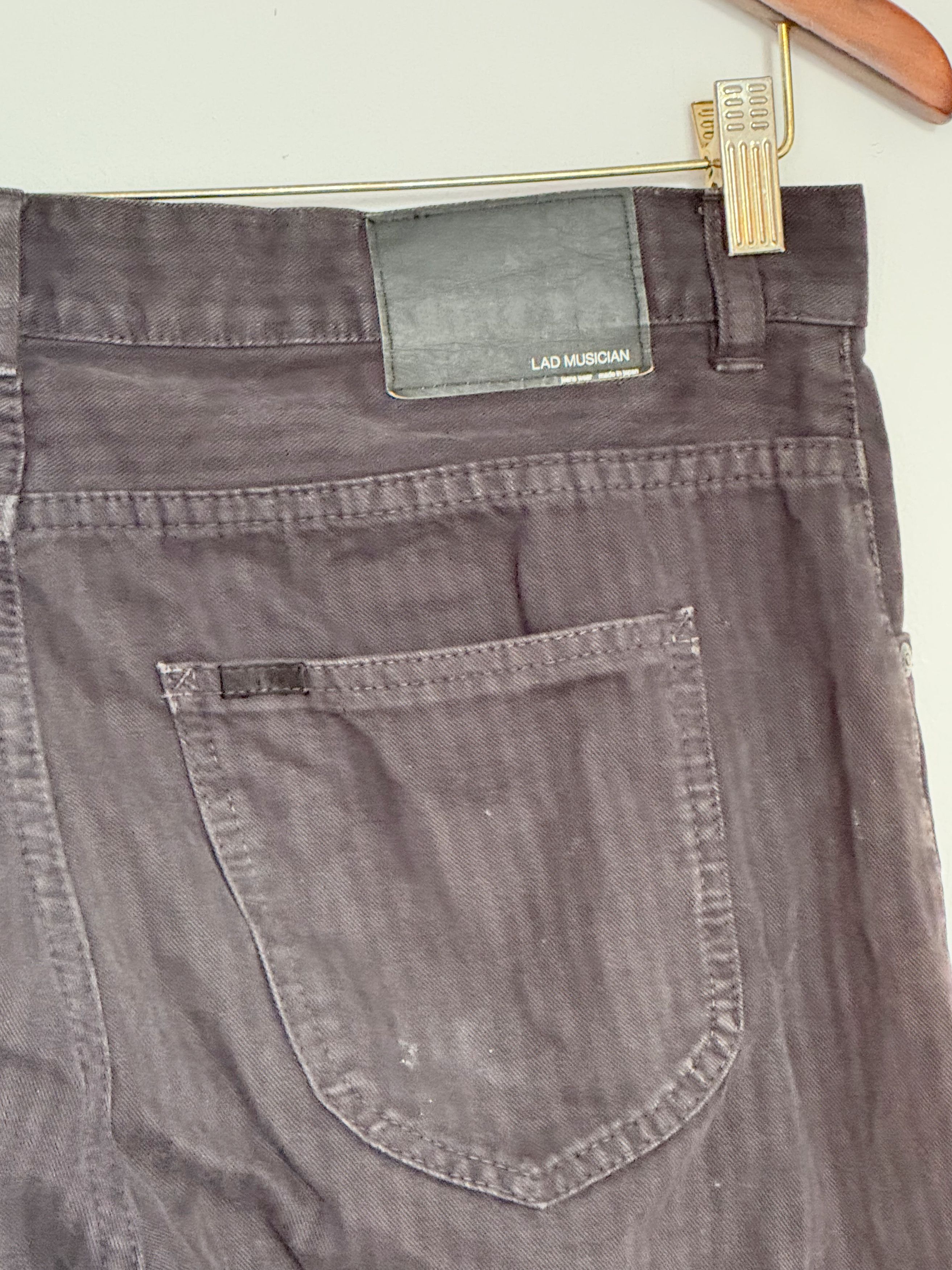 Lad Musician Lad Musician Striped Denim pants Size US 30 / EU 46 - 5 Thumbnail
