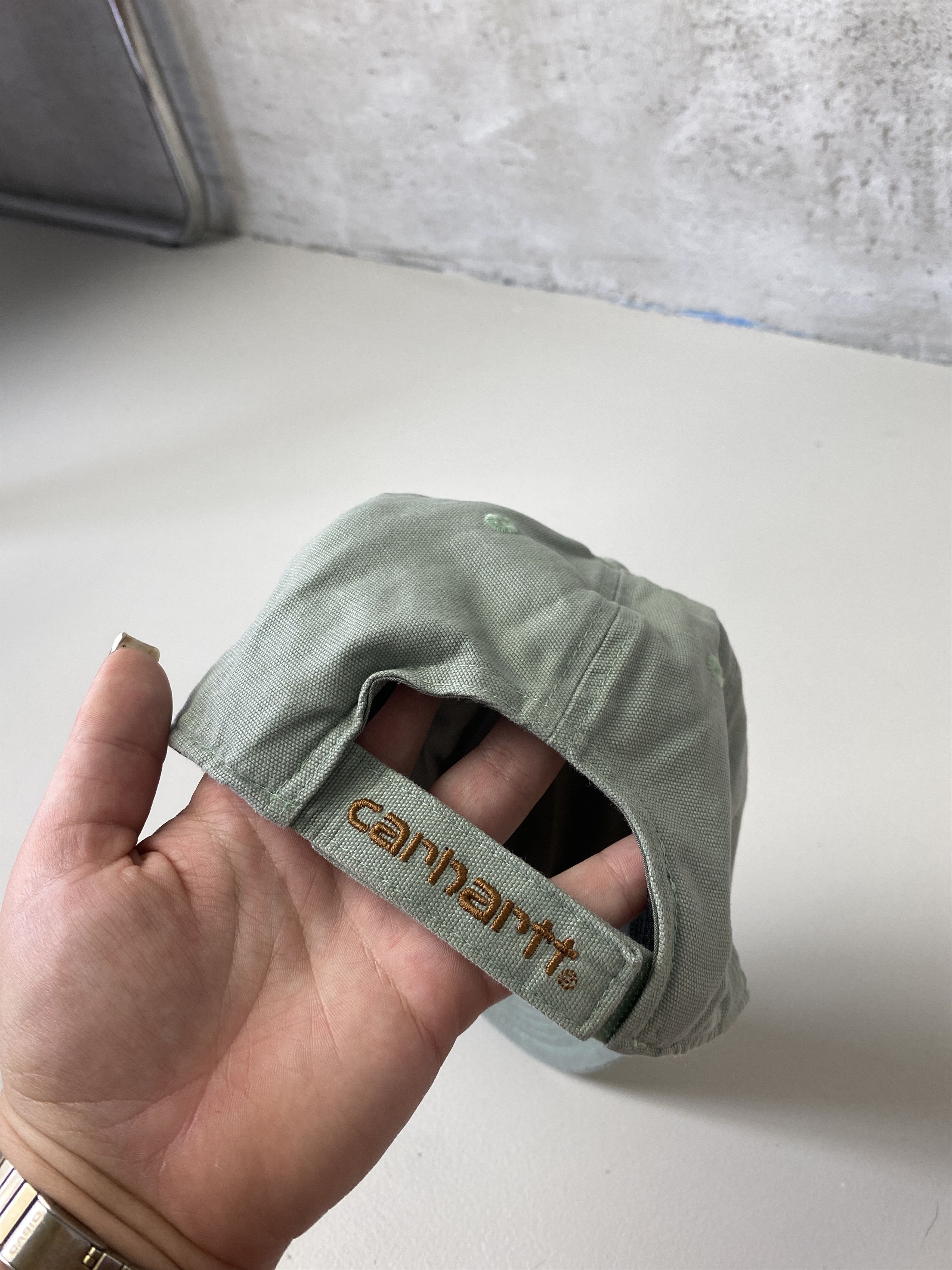 Carhartt Carhartt small logo casual cap skate rap hip hop Size ONE SIZE - 5 Thumbnail