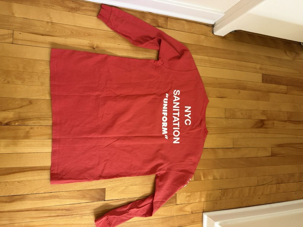 Heron Preston Heron Preston NYC Department of Sanitation long sleeve tee Size US M / EU 48-50 / 2 - 2 Thumbnail