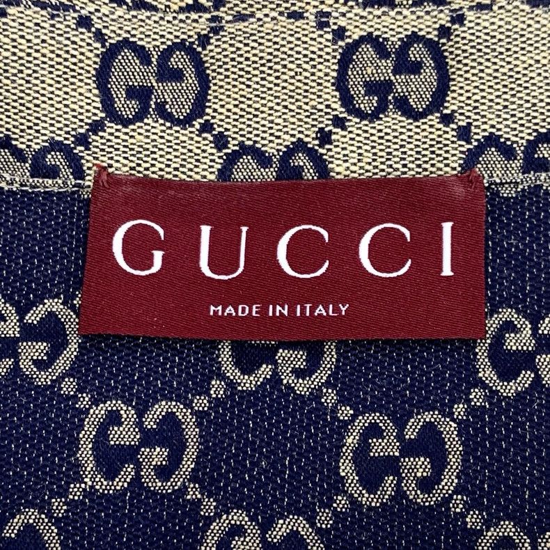 Gucci Gucci Brown logo jacquad full print lapel single-breasted Size US L / EU 52-54 / 3 - 5 Thumbnail