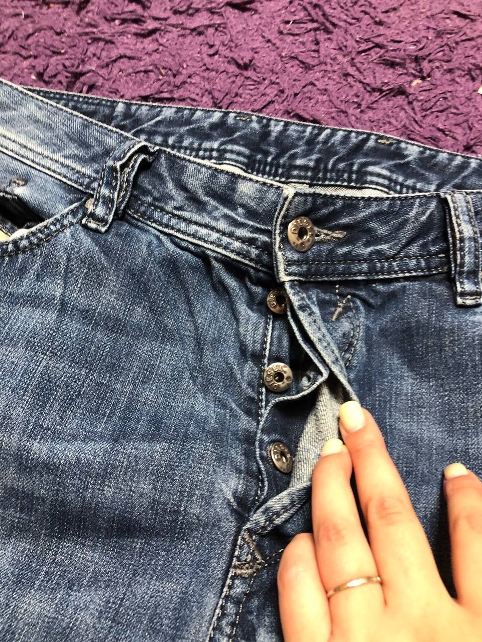 Diesel Vintage Distressed Diesel Jeans Size US 36 / EU 52 - 6 Thumbnail