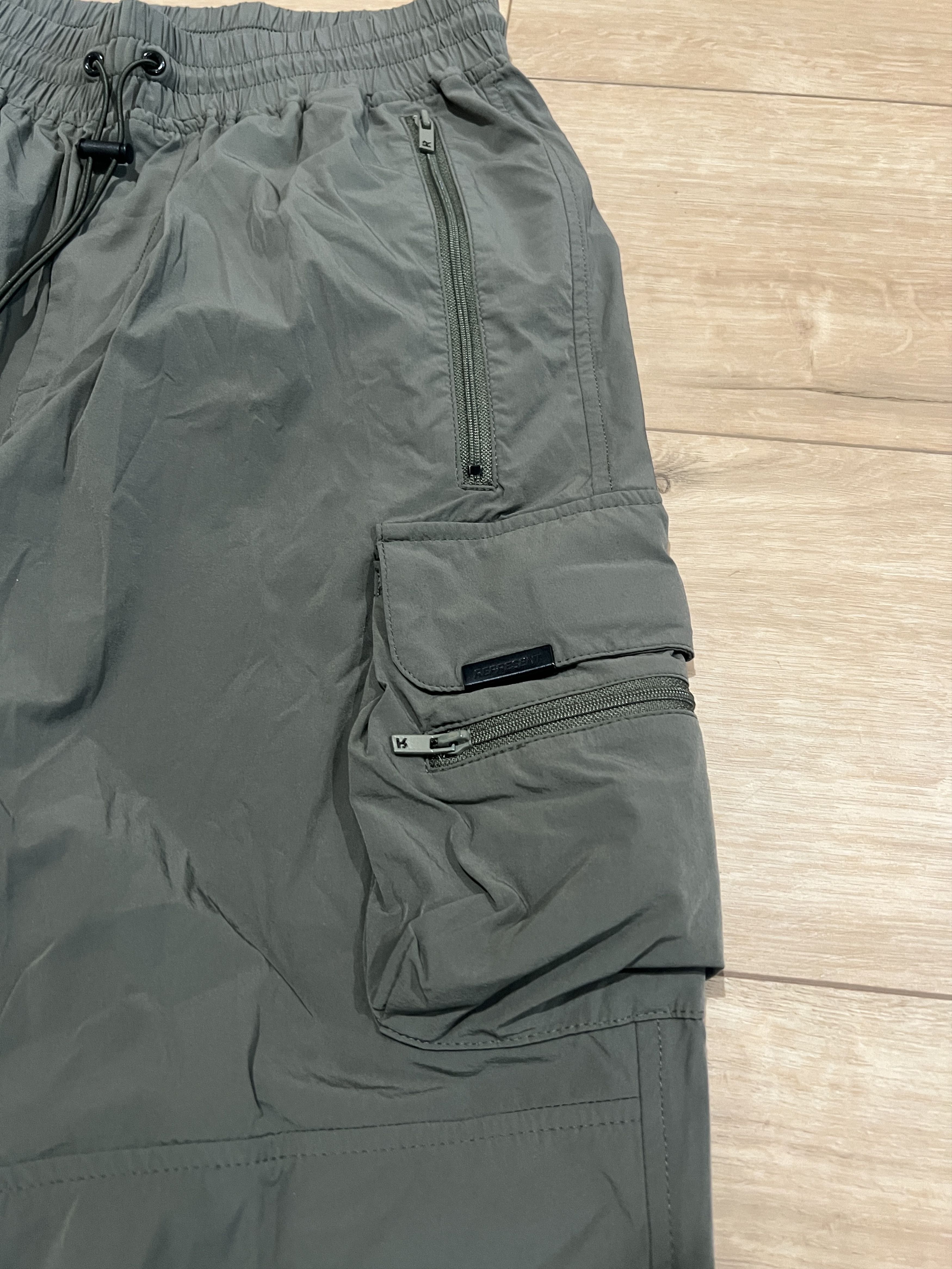 Represent Clo. Represent Clo Gray Nylon Technical Cargo Pant Jogger Utility Size US 28 / EU 44 - 3 Thumbnail