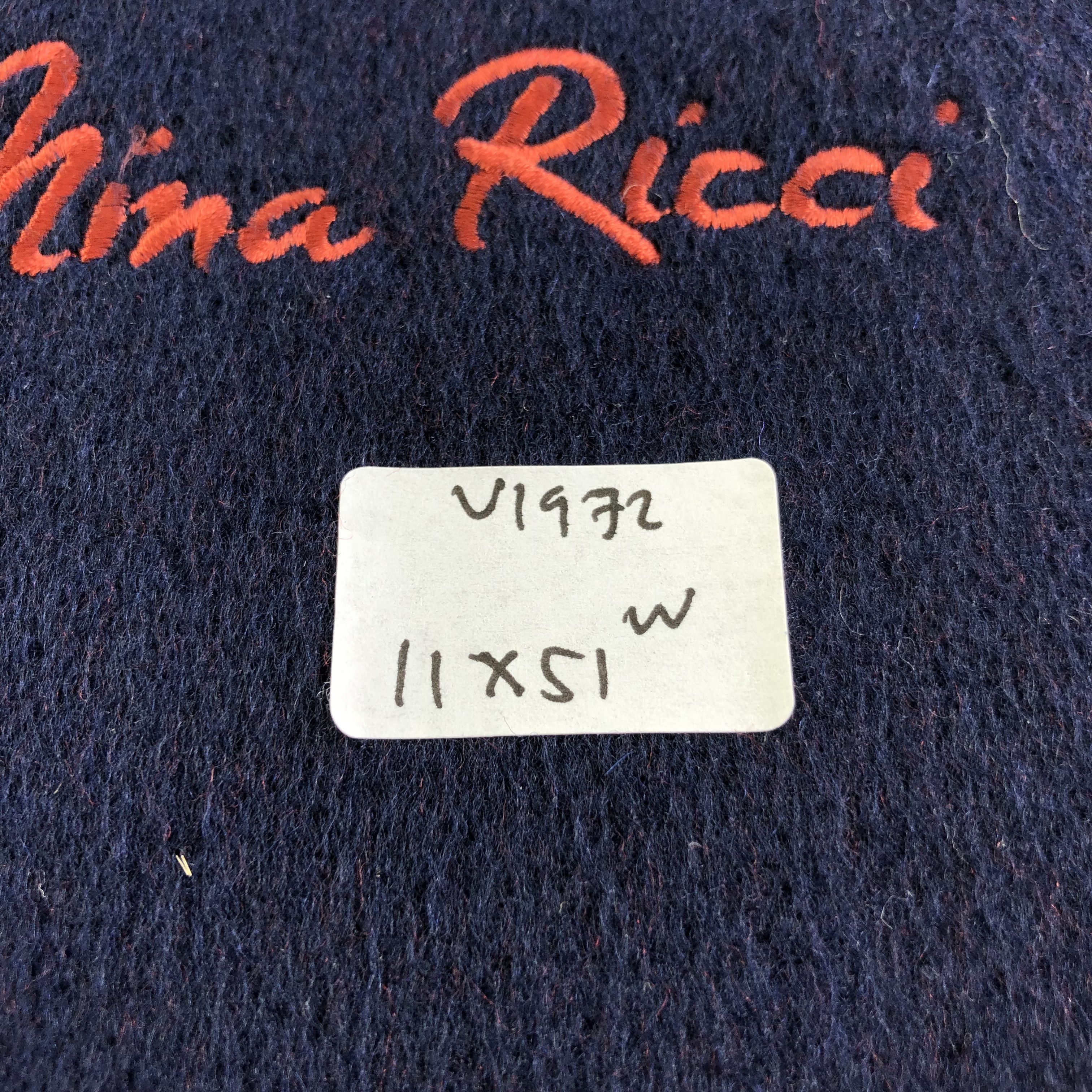 Nina Ricci Nina Ricci Wool Scarf Muffler V1972 Size ONE SIZE - 6 Thumbnail