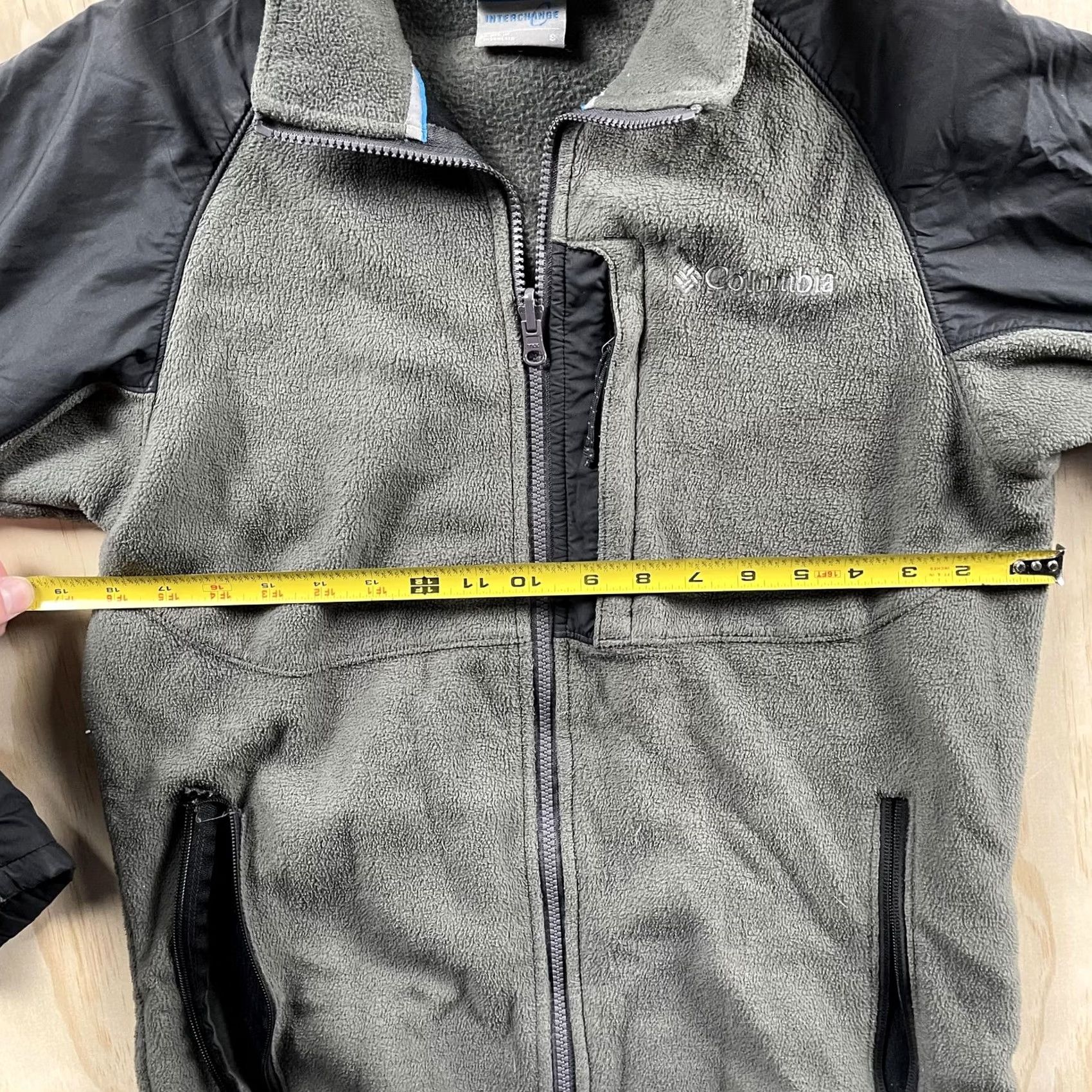 Vintage Columbia Interchange Jacket Mens Small Gray Fleece Liner Full Zip Pockets Warm Size US S / EU 44-46 / 1 - 4 Thumbnail