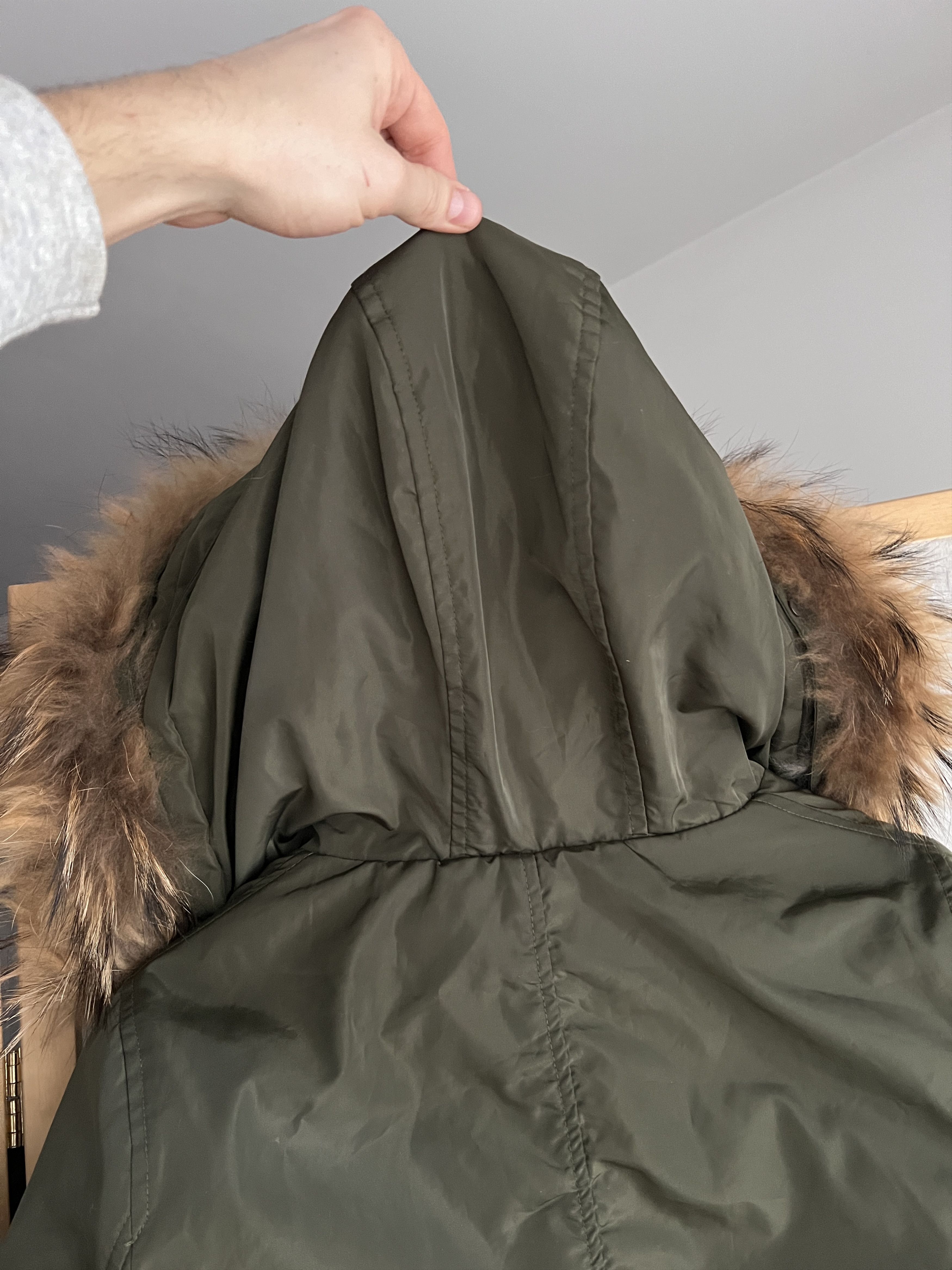 Burberry Burberry vintage faux fur hood bomber jacket avant garde y2k Size M / US 6-8 / IT 42-44 - 24 Thumbnail