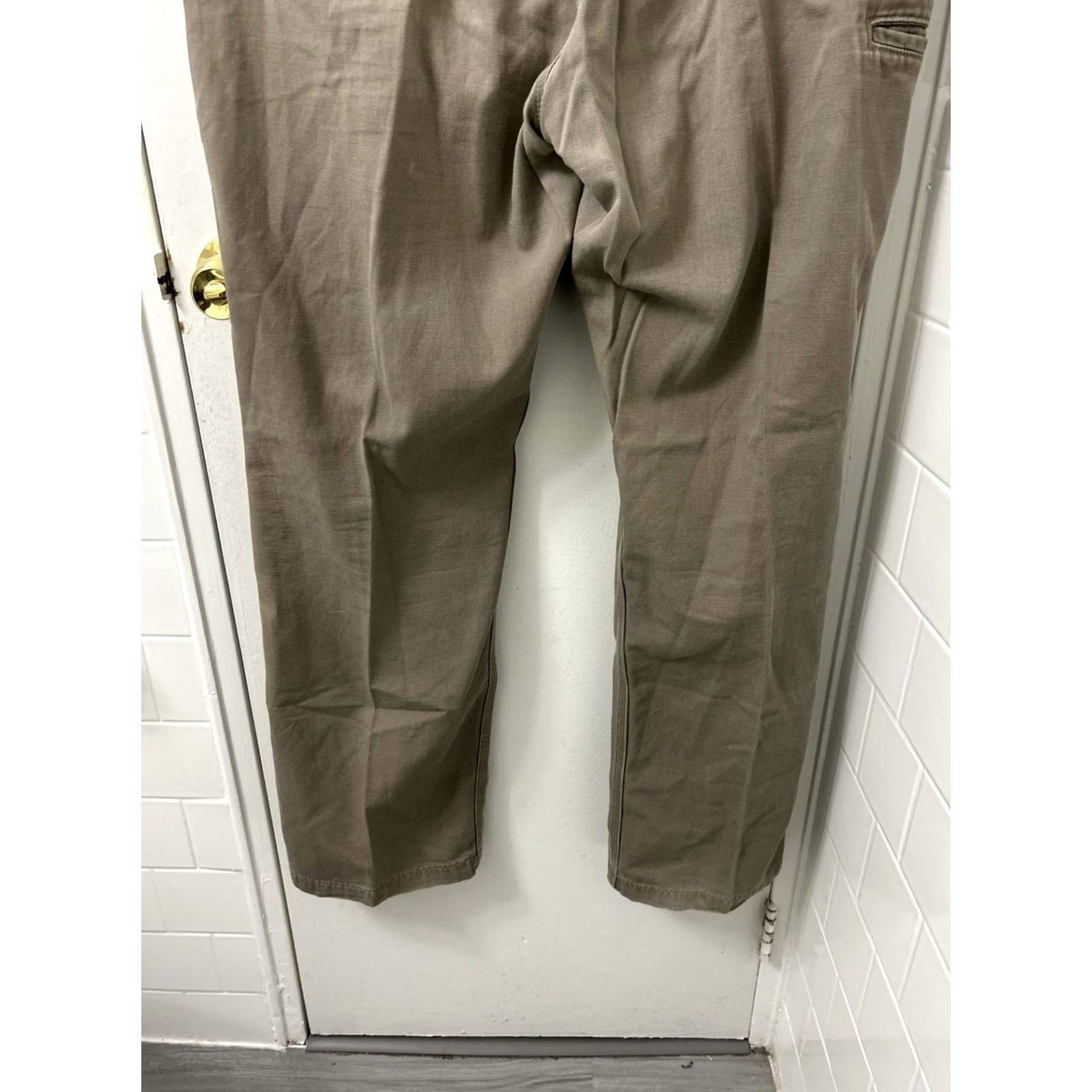 Carhartt VINTAGE Carhartt Work Pants Mens 40x34 Tan Relaxed Fit Canvas YKK Khaki Trousers Size US 40 / EU 56 - 7 Thumbnail