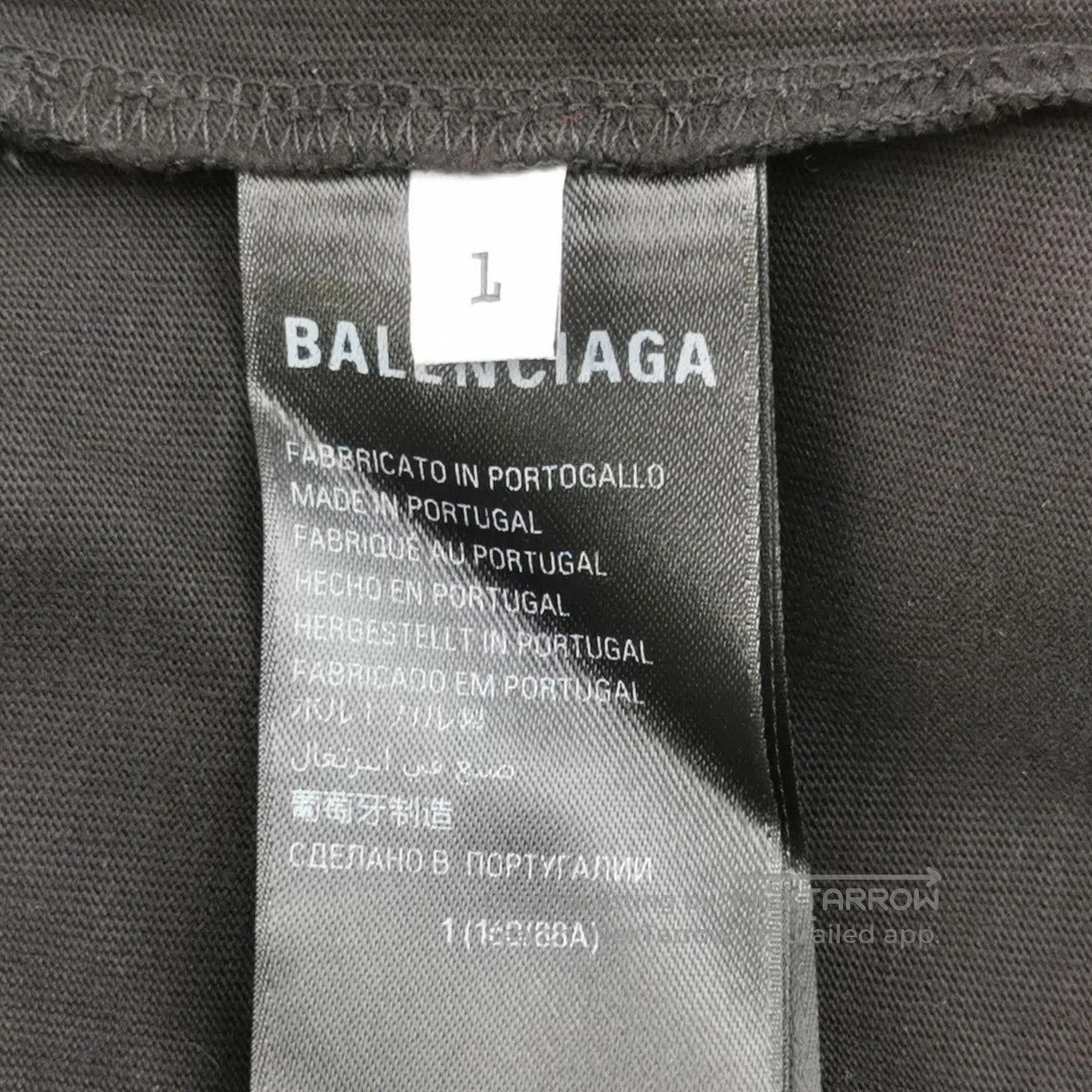 Balenciaga Balenciaga L Size CD Print Cotton Sweatshirt. Size L / US 10 / IT 46 - 7 Thumbnail