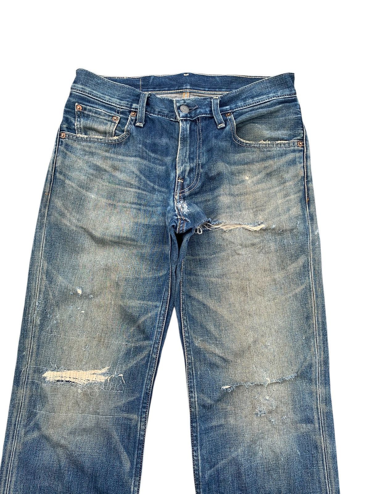 Levi's LEVIS 502 FADED & RUSTY DISTRESSED DENIM Size US 30 / EU 46 - 5 Thumbnail