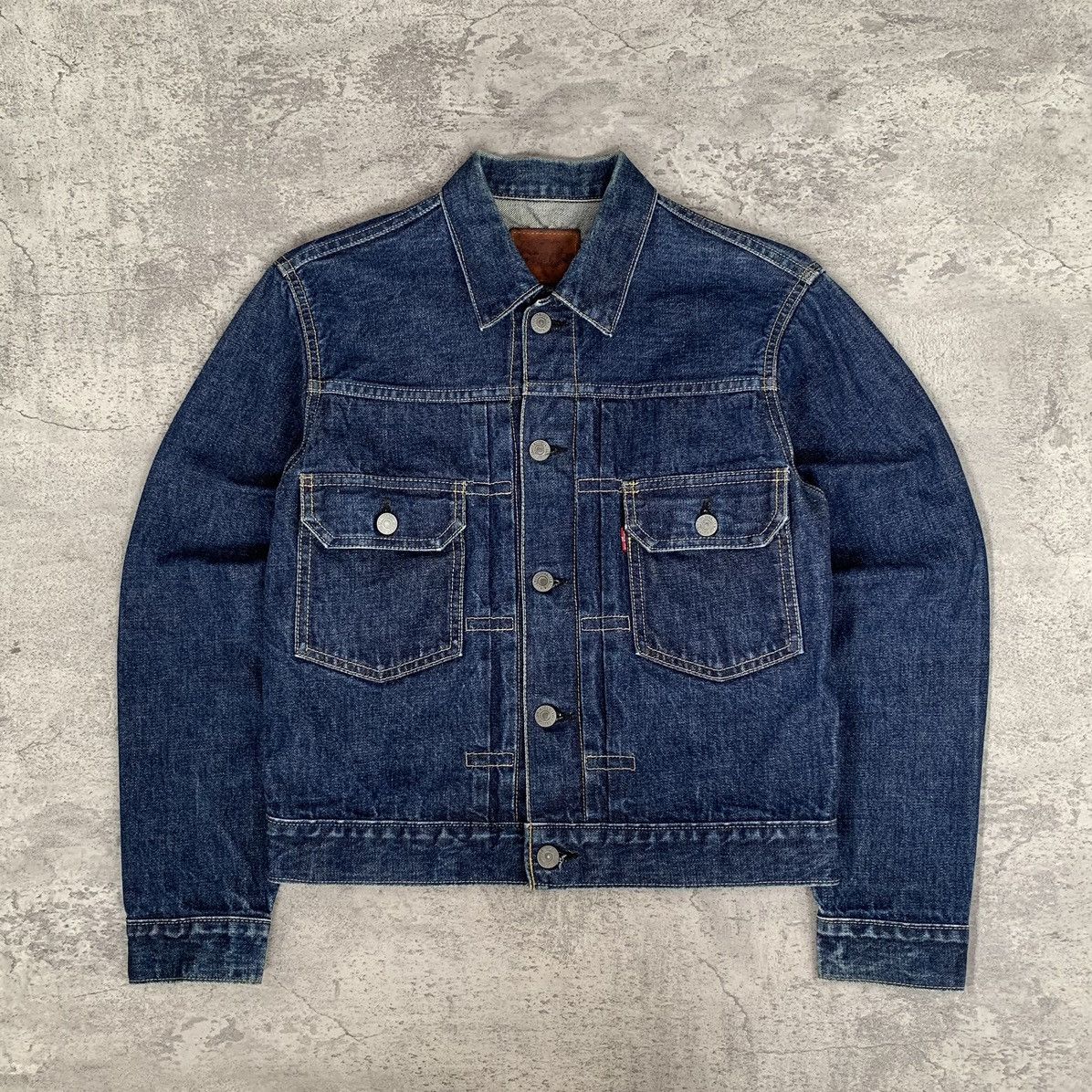 image of Levis x Levis Vintage Clothing Vintage Levi’S Type Ii Jacket in Blue, Men's (Size Small)