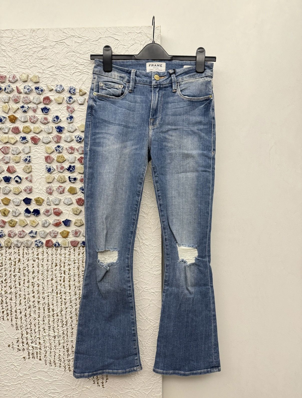 Frame Frame Washed bell-bottom Jeans Size 25" / US 0 / IT 36 - 1 Thumbnail
