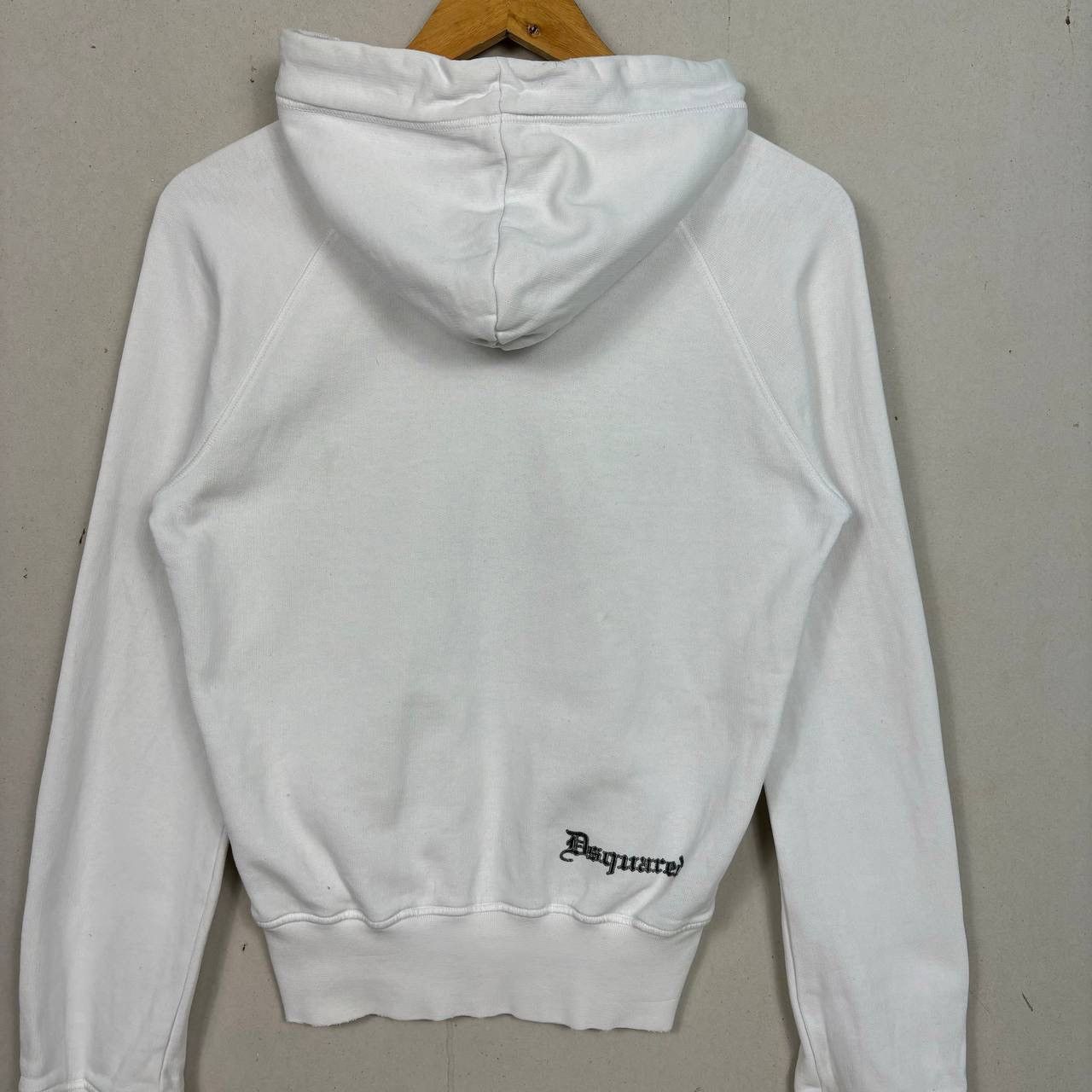 Dsquared2 Dsquared2 Charles White Hoodie Sweatshirt Size US S / EU 44-46 / 1 - 4 Thumbnail