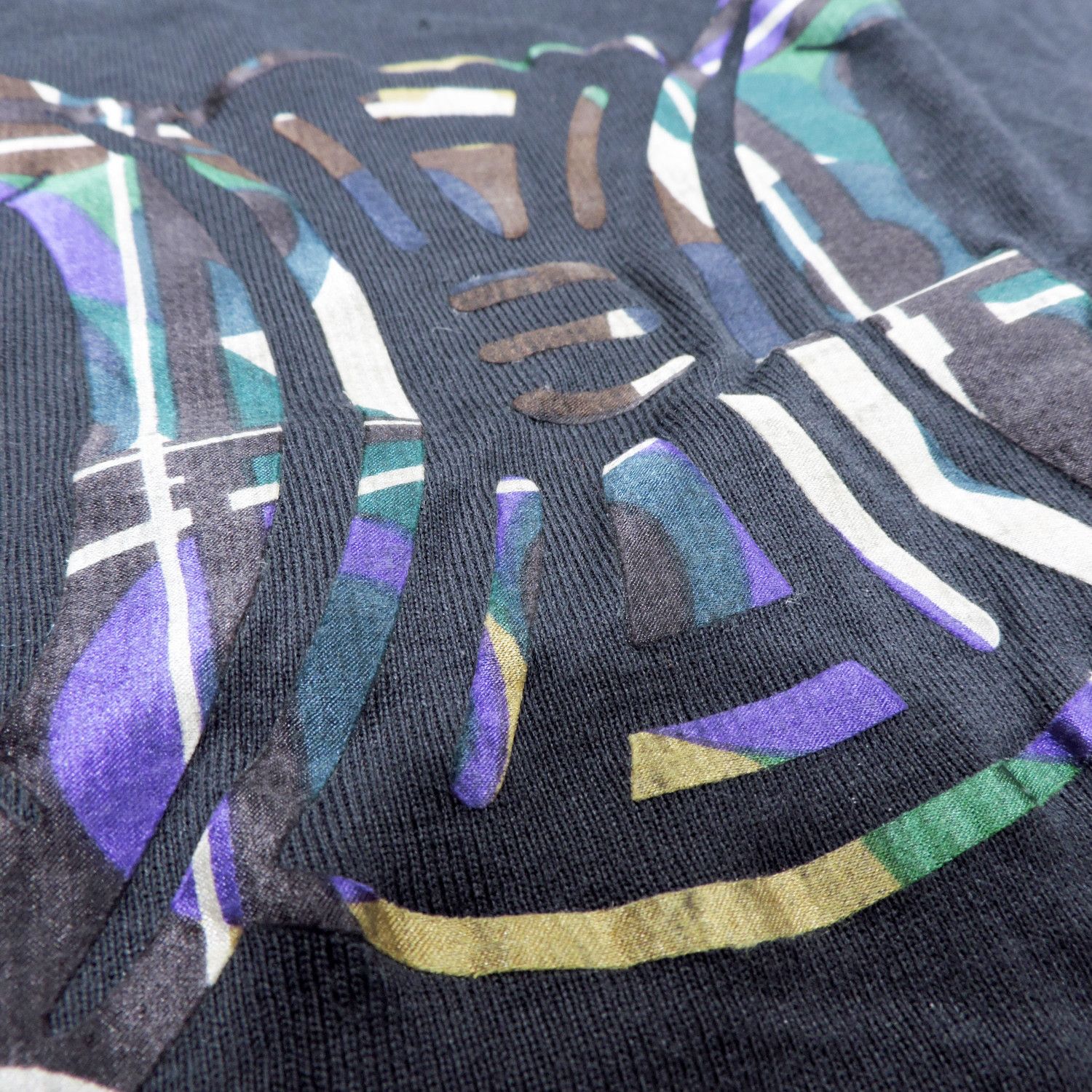 Celine CELINE MULTICOLOUR BIG LOGO LONG SLEEVE T-SHIRT Size L / US 10 / IT 46 - 6 Thumbnail