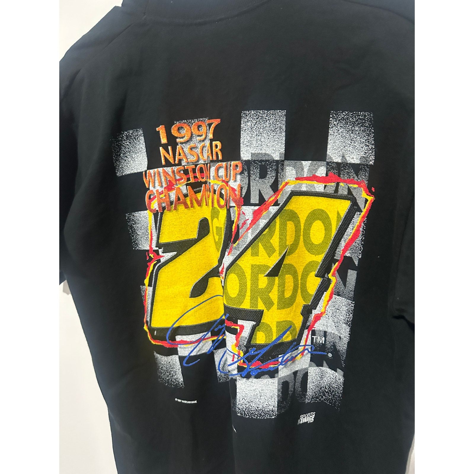 NASCAR × Vintage Vintage 1997 Jeff Gordon NASCAR T-Shirt - Large Size US L / EU 52-54 / 3 - 6 Thumbnail