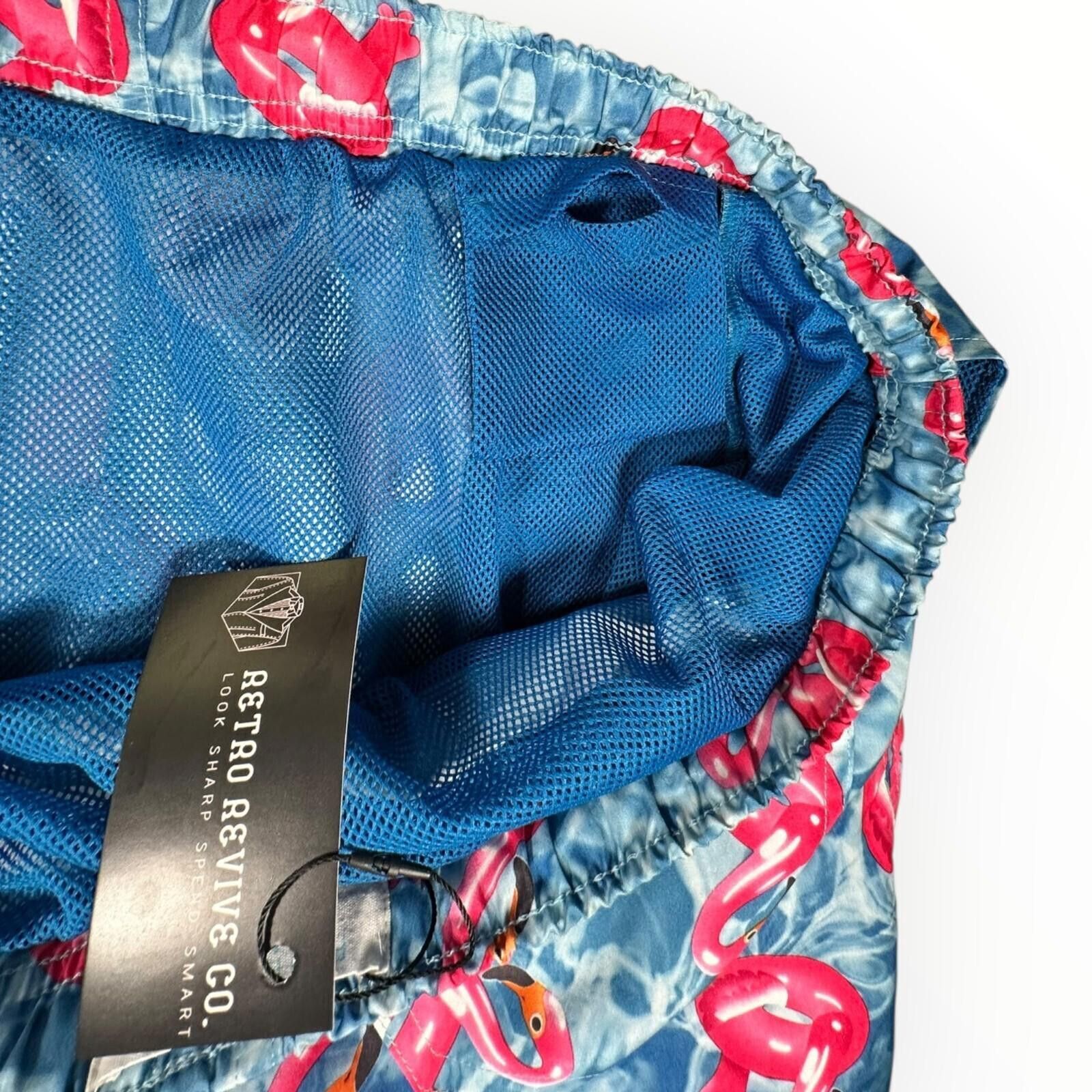 Primark Primark Swim Shorts Men's UK Size XL Blue Flamingo Float Size US 36 / EU 52 - 9 Thumbnail
