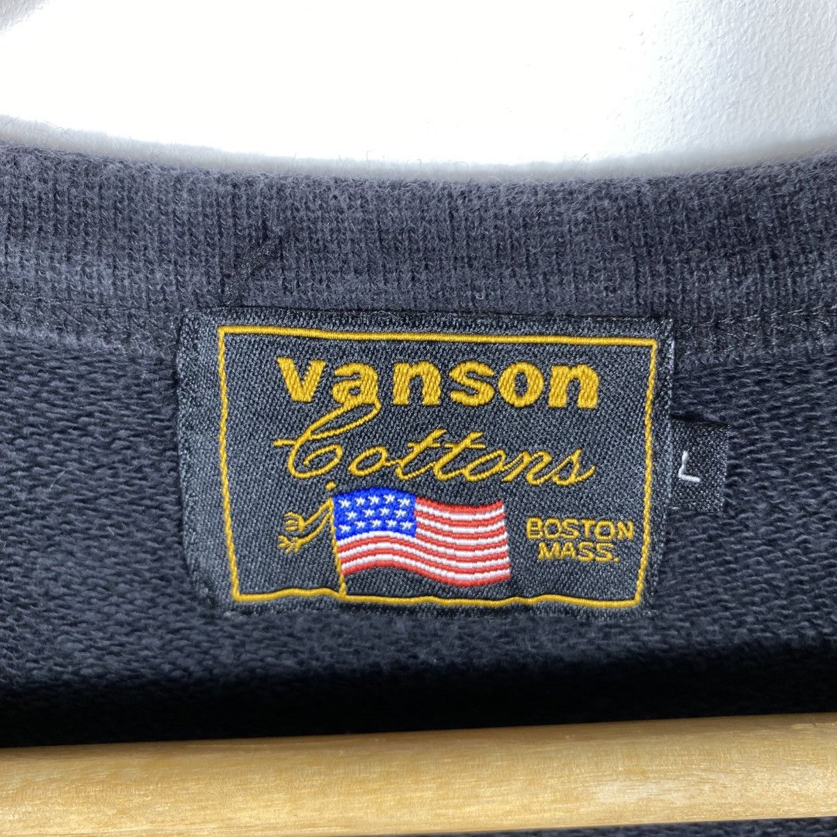 Vanson Leathers VANSON LEATHERS x FELIX The Cat Embroidery Sweatshirt Size US L / EU 52-54 / 3 - 9 Thumbnail