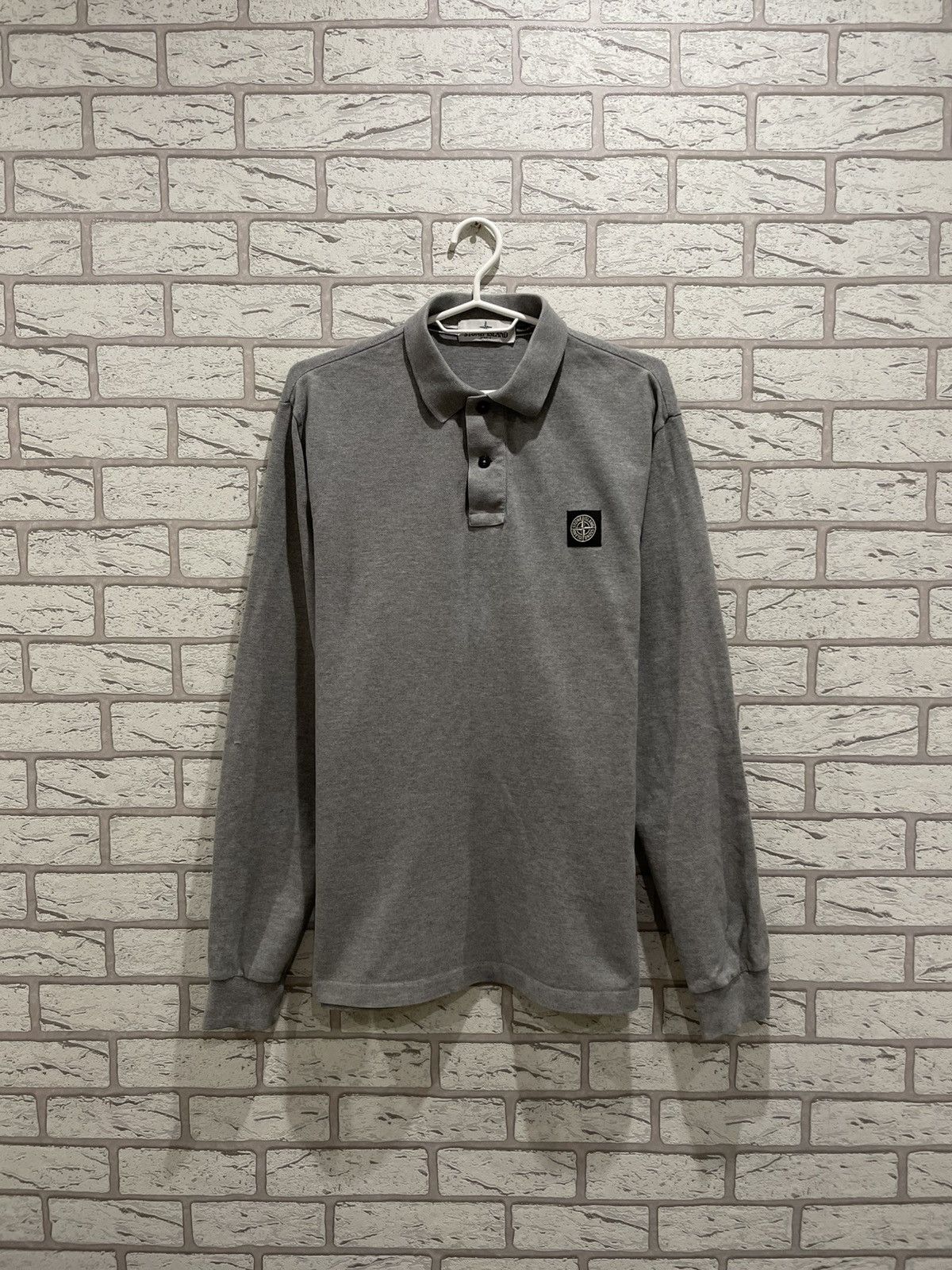Stone Island Stone Island Patch Program Long Sleeve T Shirt Tee Size US L / EU 52-54 / 3 - 1 Thumbnail
