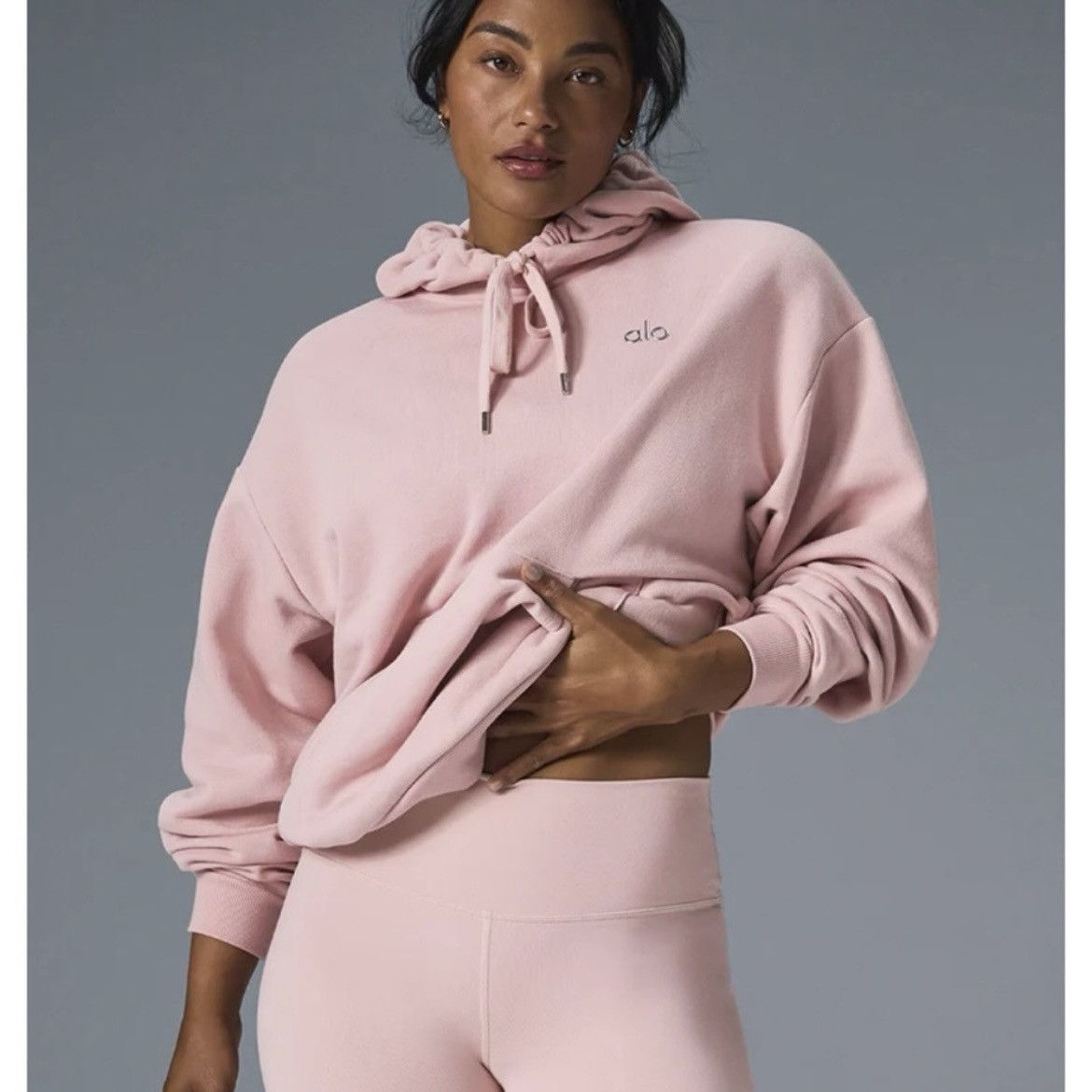 Alo Alo Accolade Hoodie NWT Ballet Pink Size S Size S / US 4 / IT 40 - 5 Thumbnail