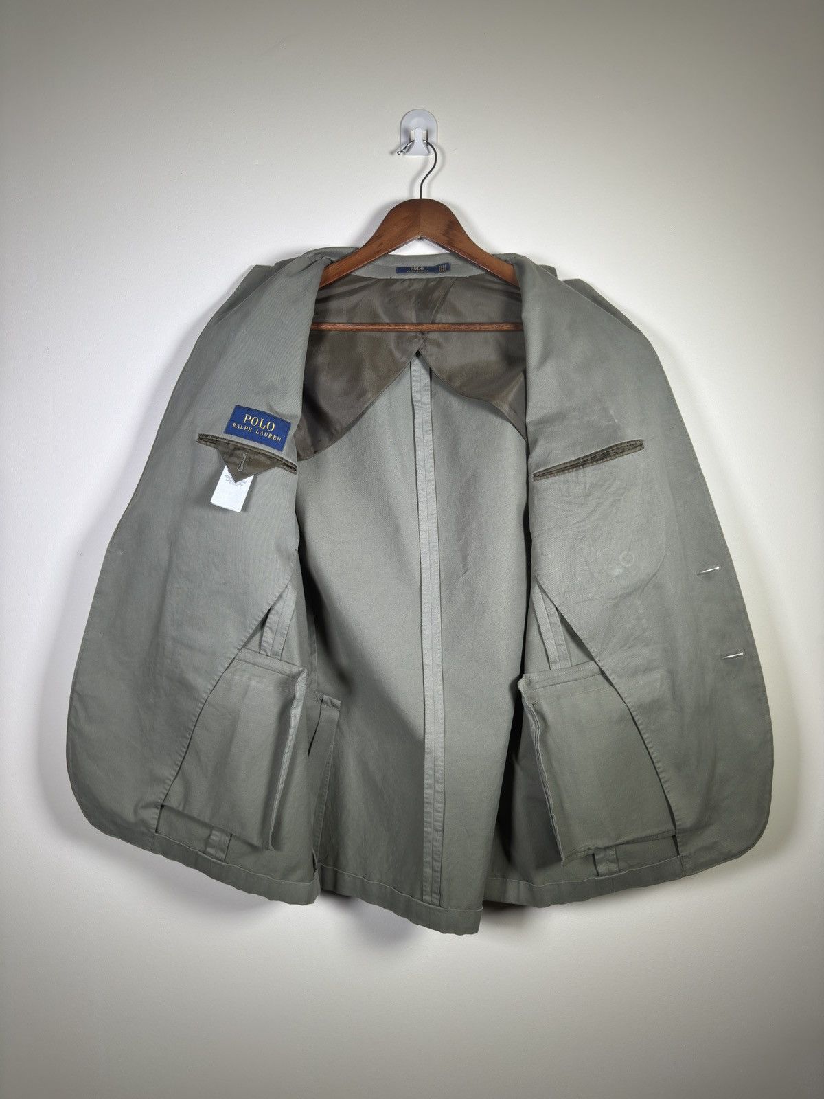 Polo Ralph Lauren Polo Ralph Lauren Green Chino Blazer Portugal (40R) Size 40R - 3 Thumbnail
