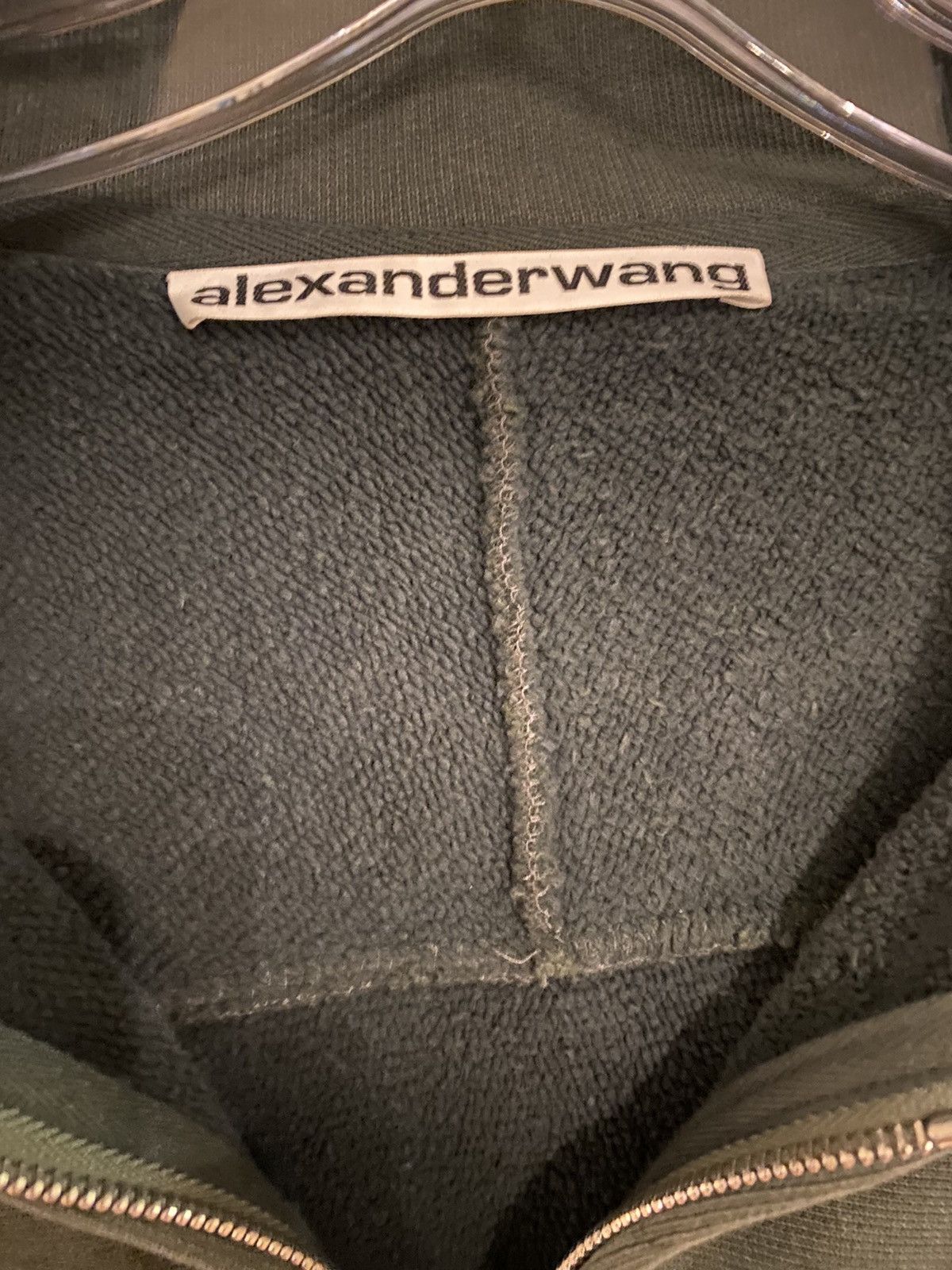 Alexander Wang ALEXANDER WANG Green Oversized Sweater Size US XL / EU 56 / 4 - 4 Thumbnail