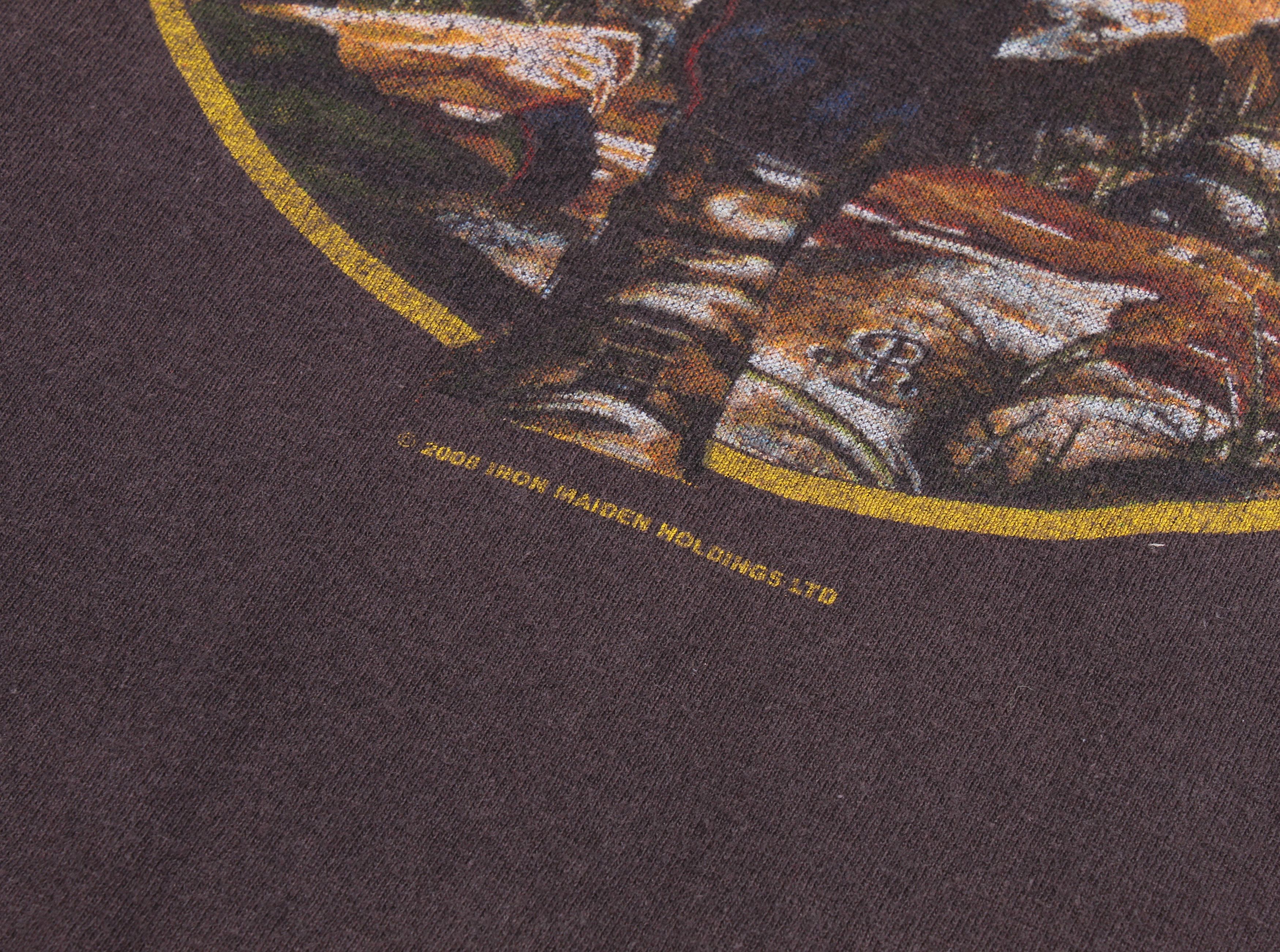 Amplified × Band Tees Iron Maiden Amplified 2008 Vintage Rock T-shirt Size US M / EU 48-50 / 2 - 4 Thumbnail