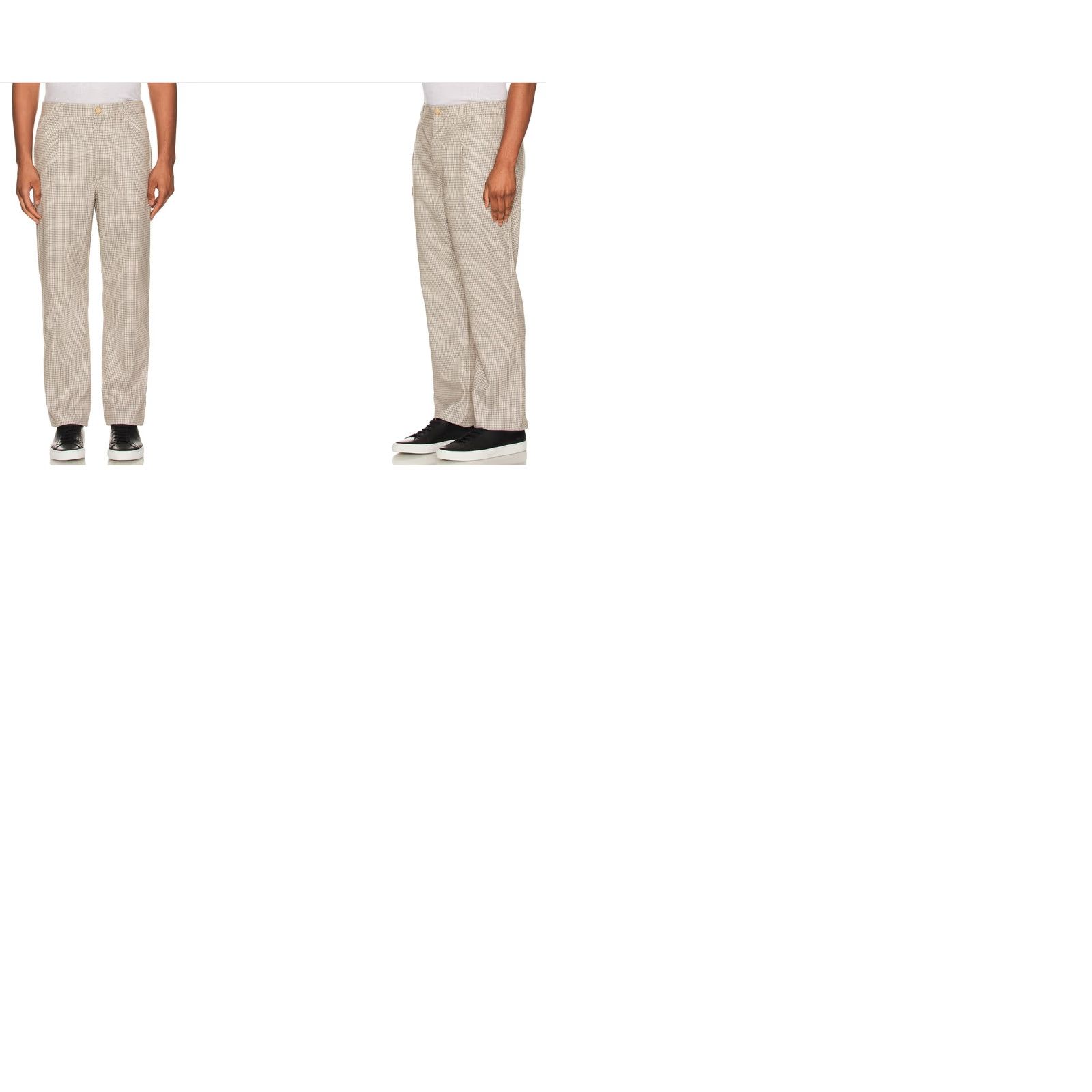 Saturdays NYC Saturdays Saturday NYC Mens Pants 36 x 30 Beige Dean Trouser Stretch Waist Pleated NEW Size US 36 / EU 52 - 9 Thumbnail