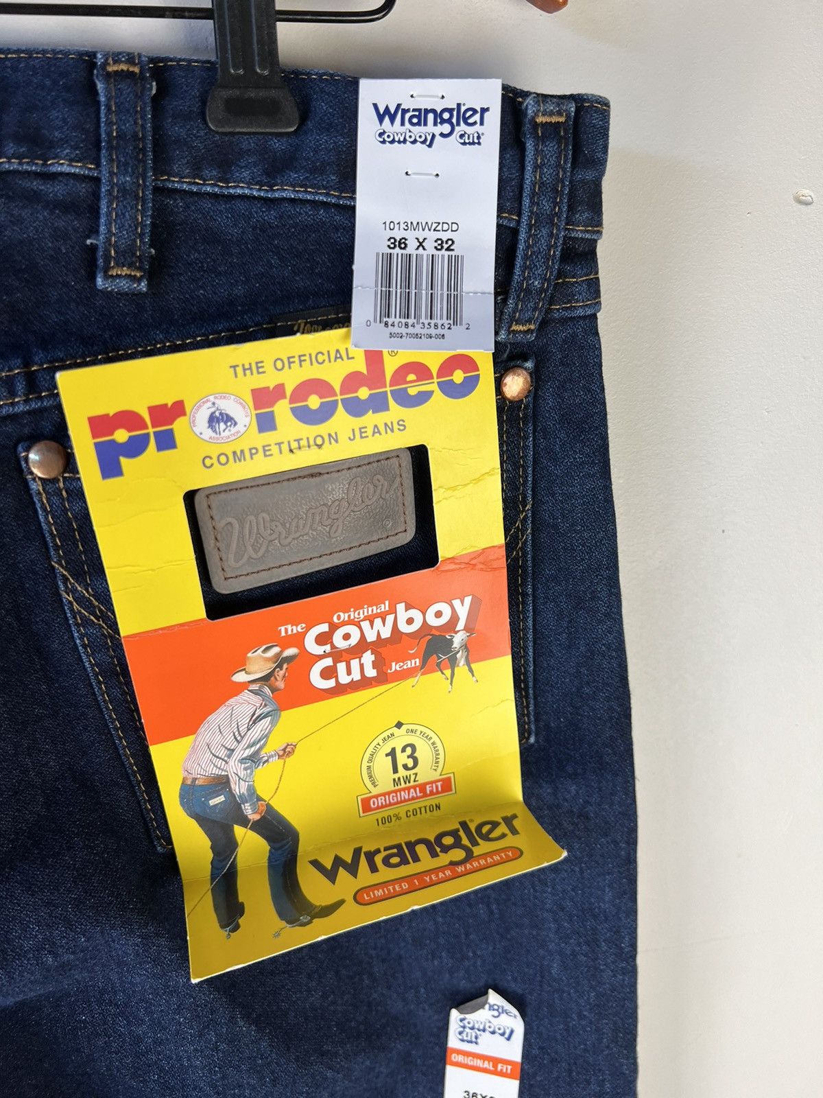 Vintage × Wrangler Wrangler Cowboy Cut Jeans Size US 35 - 3 Thumbnail