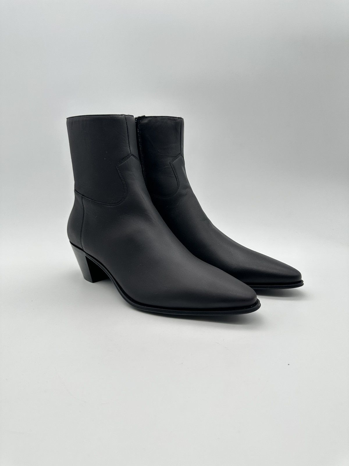 Celine Leather Ankle Boots. Size 40 Size US 7 / EU 40 - 1 Thumbnail