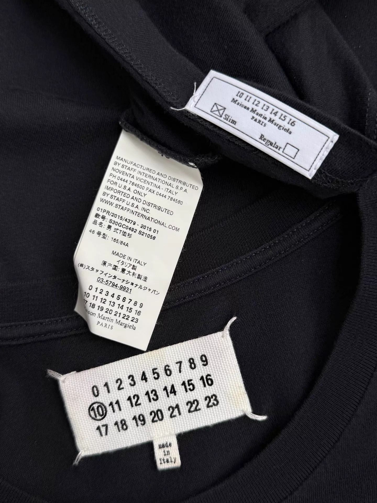 Maison Margiela Maison Margiela S/S15 Black Eagle Short Sleeve Size US S / EU 44-46 / 1 - 8 Thumbnail