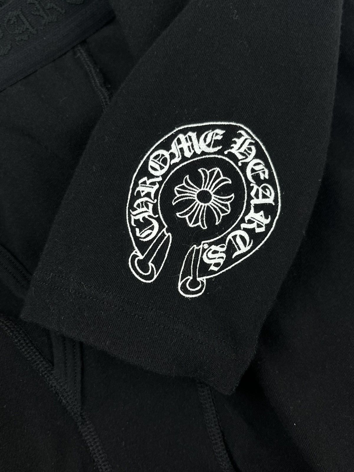 Chrome Hearts Chrome Hearts Front Fly Horseshoe Logo Long John Leggings Size US 26 / EU 42 - 5 Thumbnail