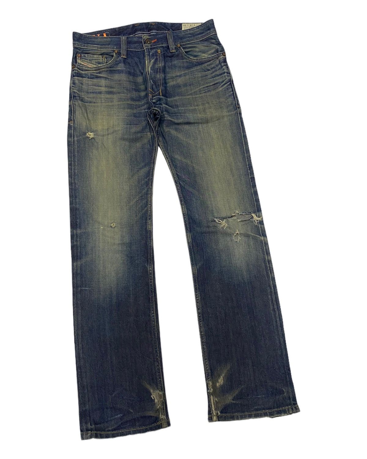 Diesel RUSTY🔥DIESEL DNA DIRTYNEWAGE DISTRESSED DENIM JEANS Size US 31 - 3 Thumbnail